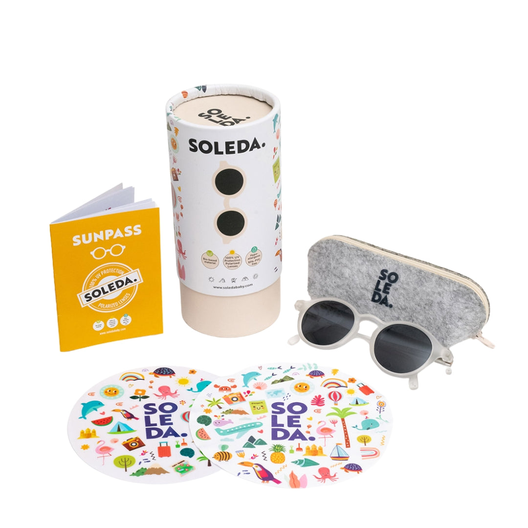 Sunglasses - Cloud White (3-12y)