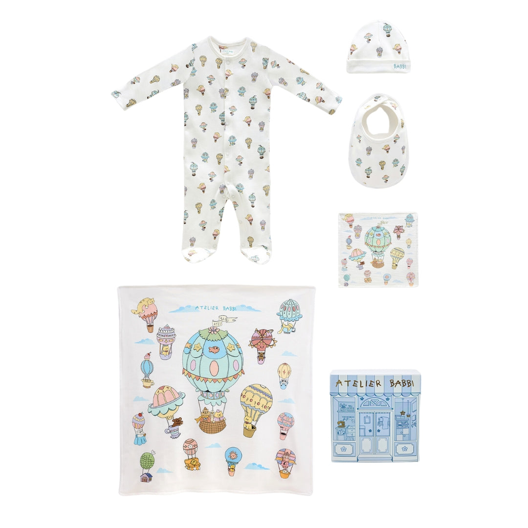 Hot Air Balloon Newborn Set