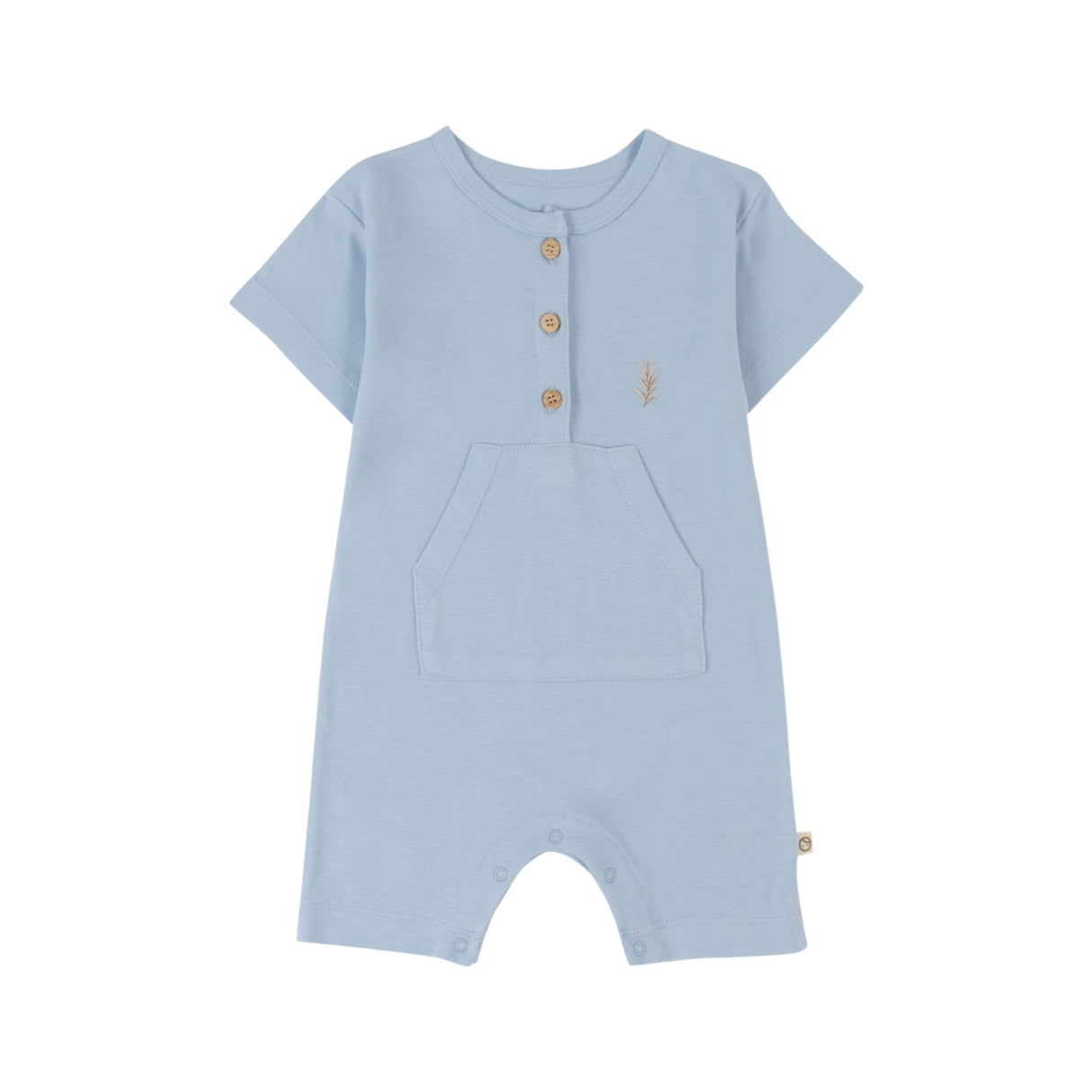 Bamboo Romper - Blue
