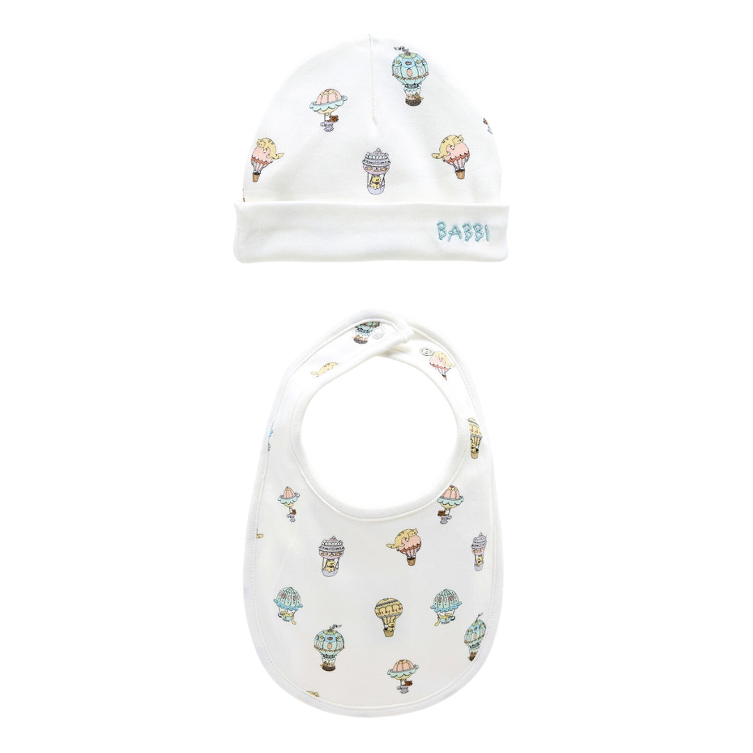 Hot Air Balloon Hat & Bib