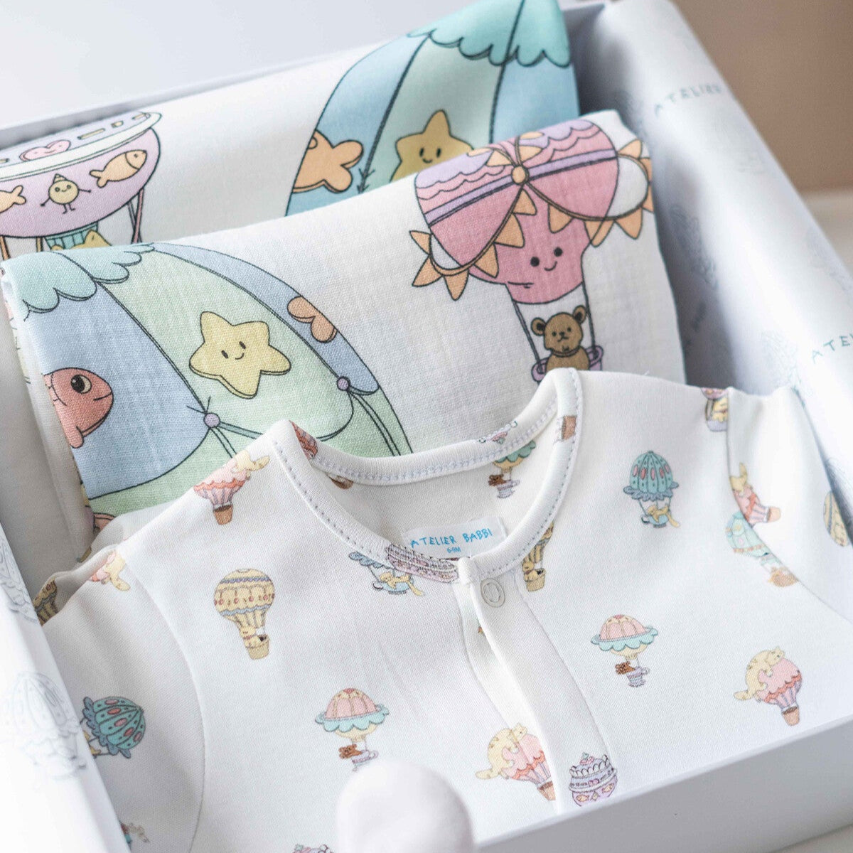 Hot Air Balloon Newborn Set