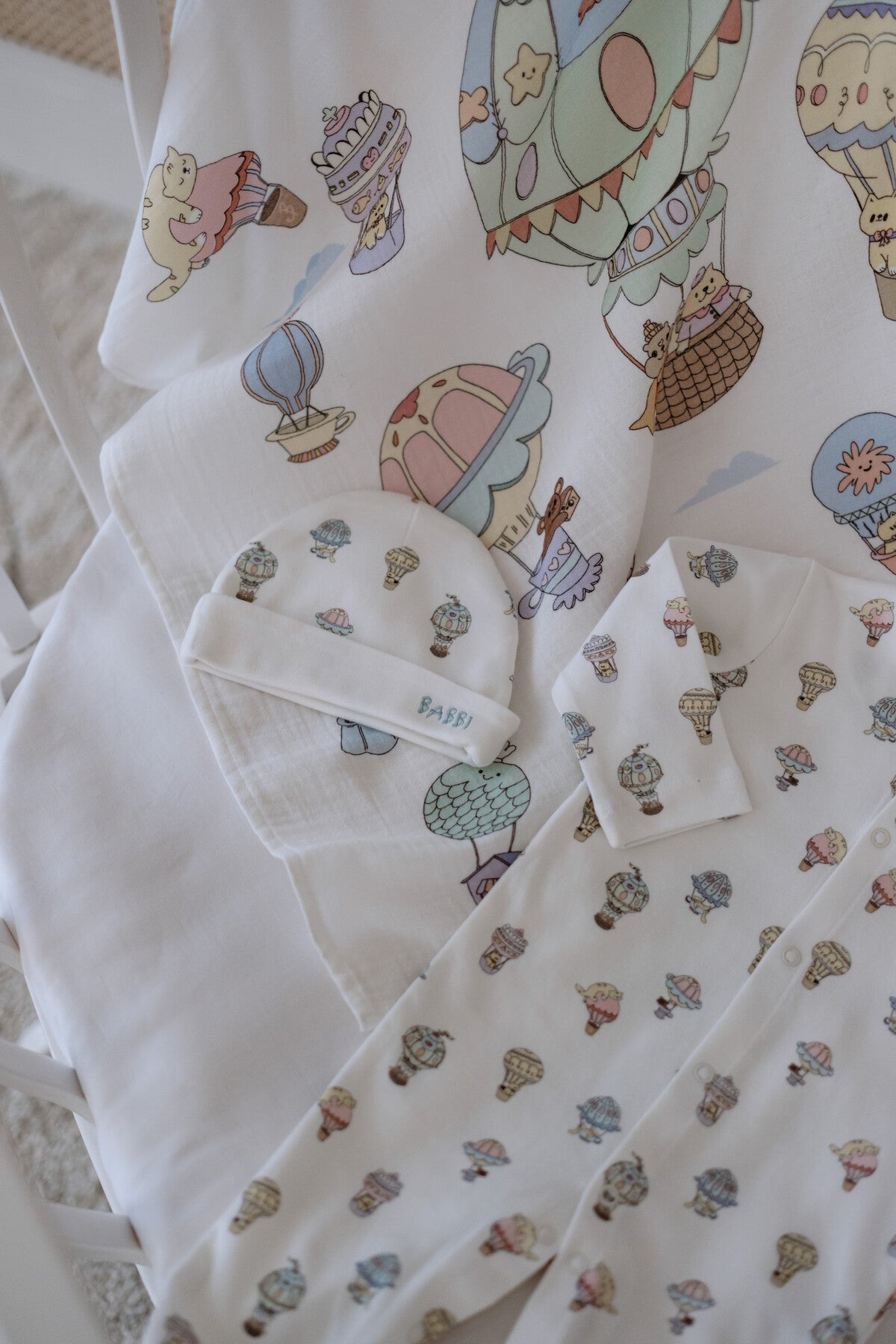 Hot Air Balloon Newborn Set