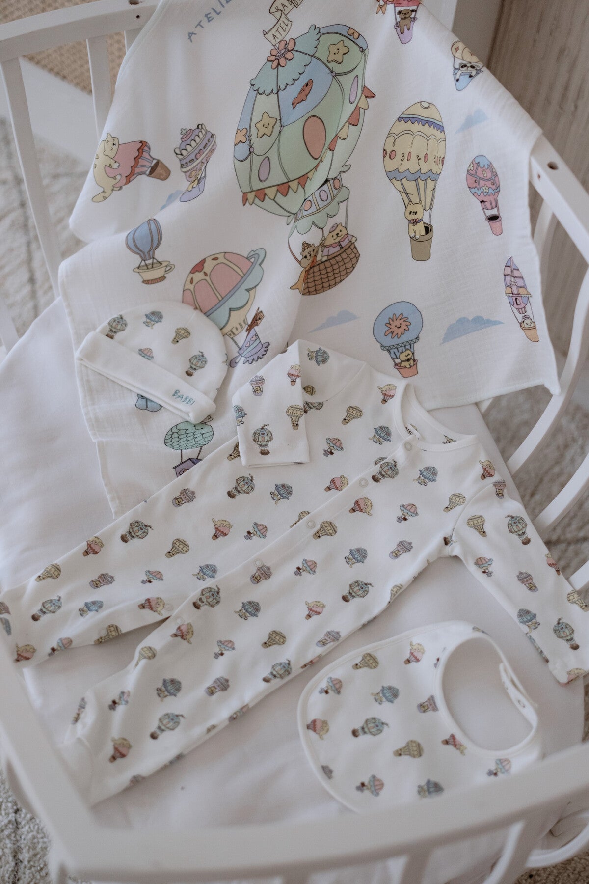 Hot Air Balloon Newborn Set