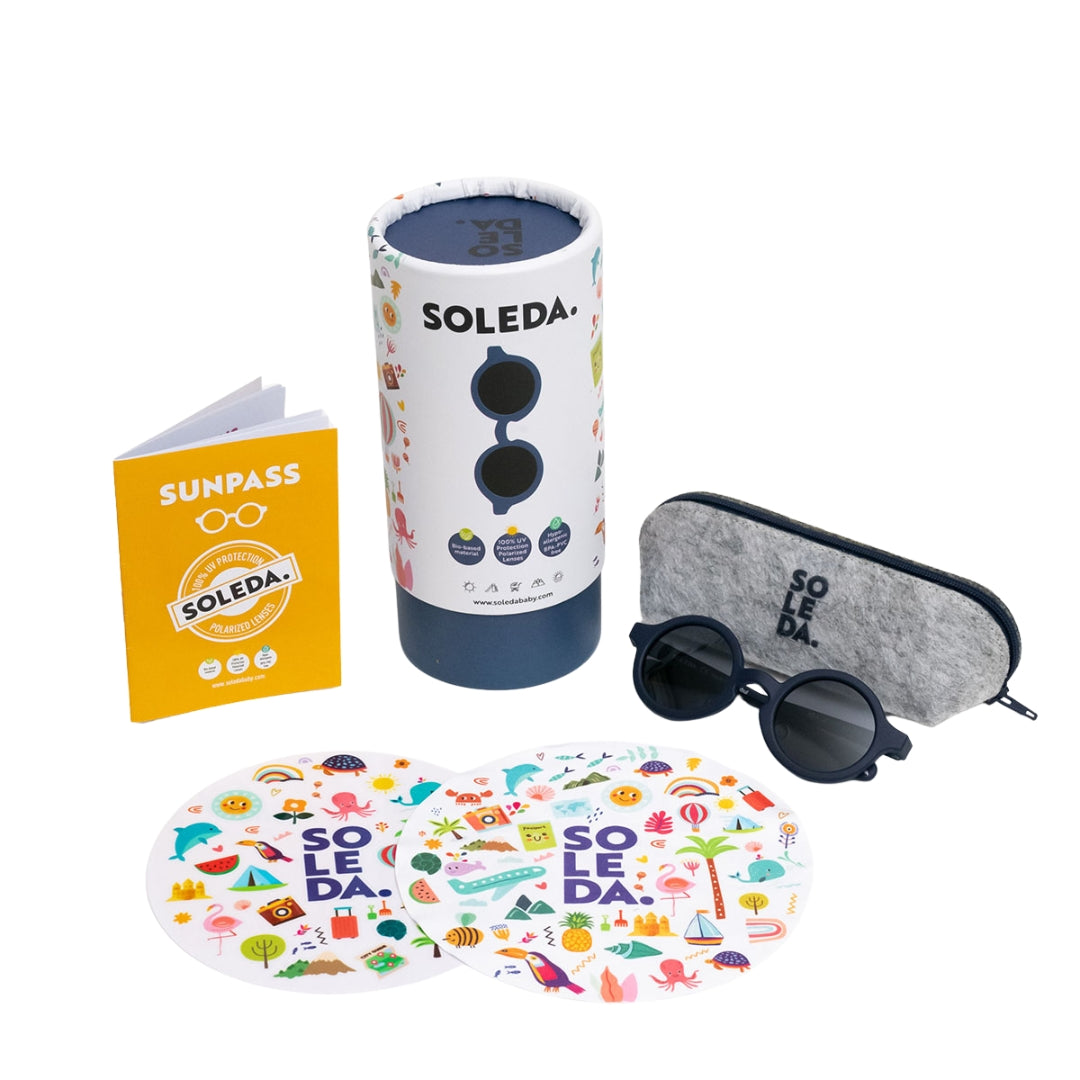Sunglasses - Denim Navy Blue (0-36m)