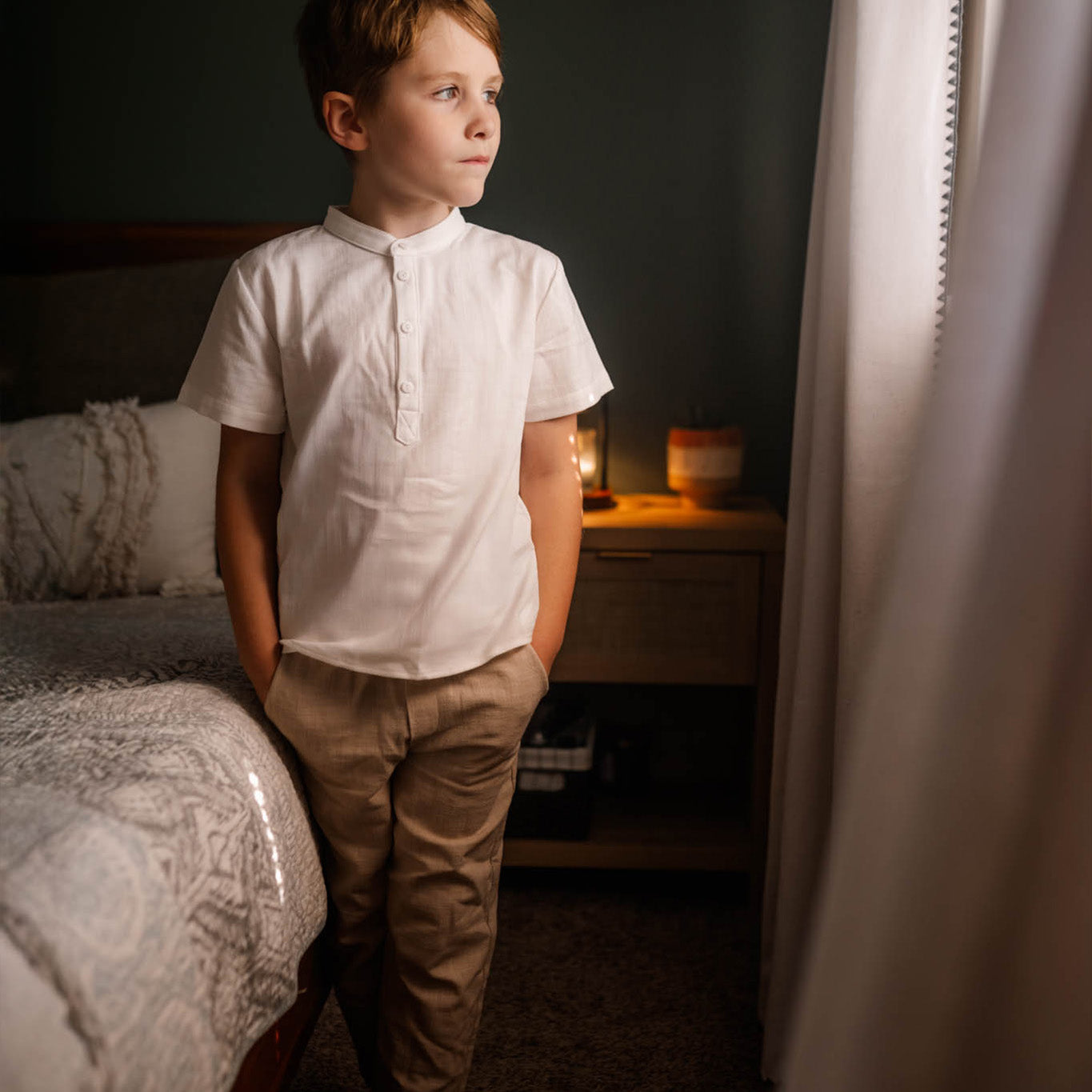 White Linen Shirt