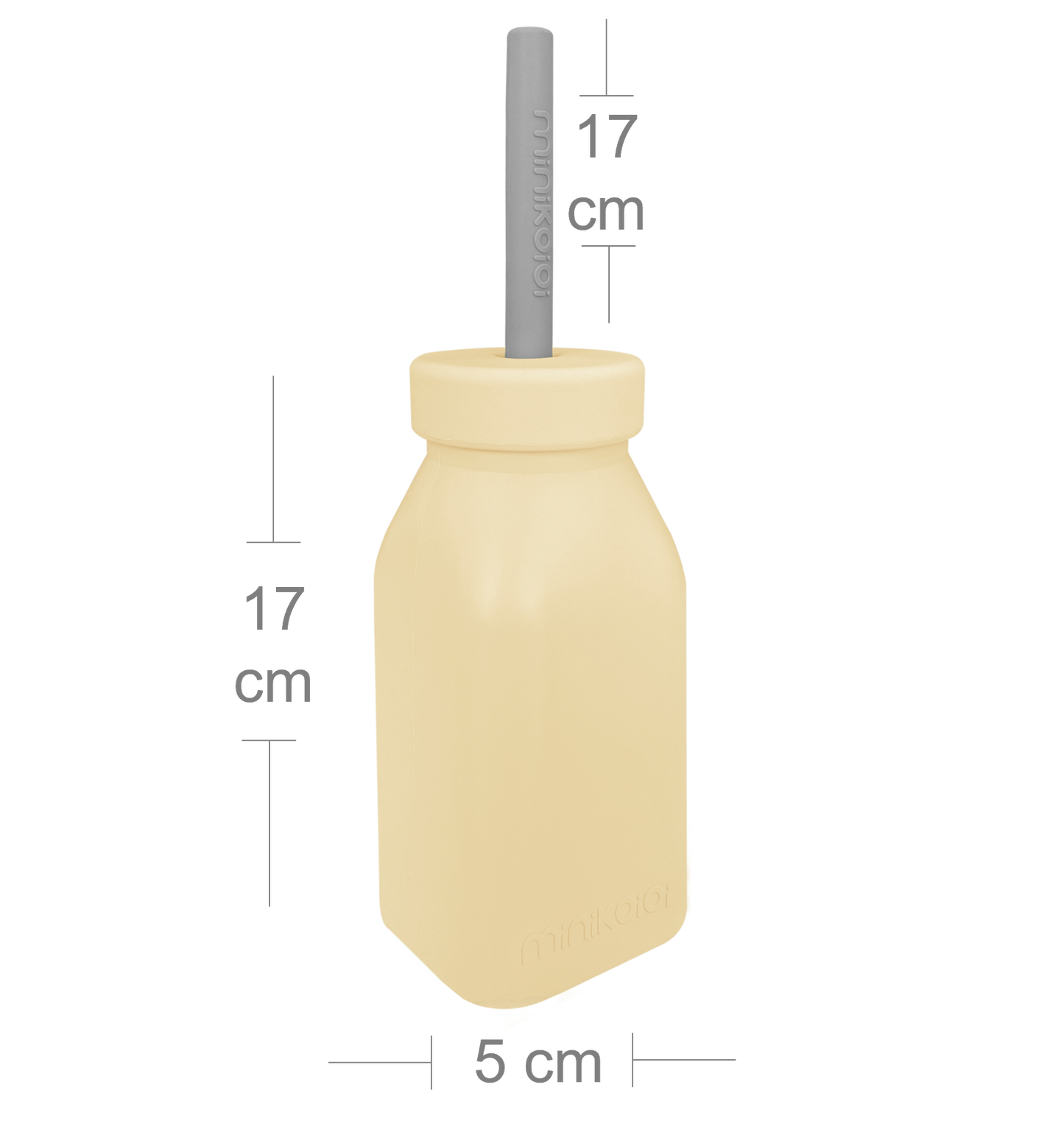 BOTTLE + STRAW - Mellow Yellow