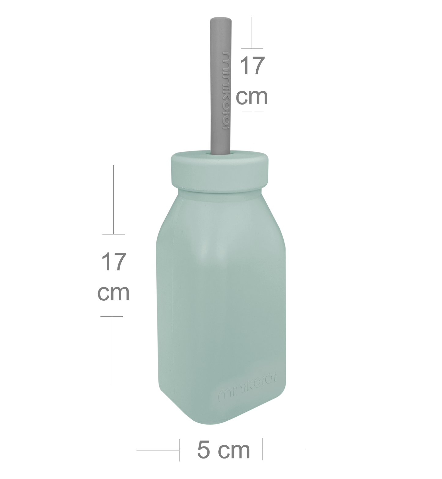 BOTTLE + STRAW - River Green