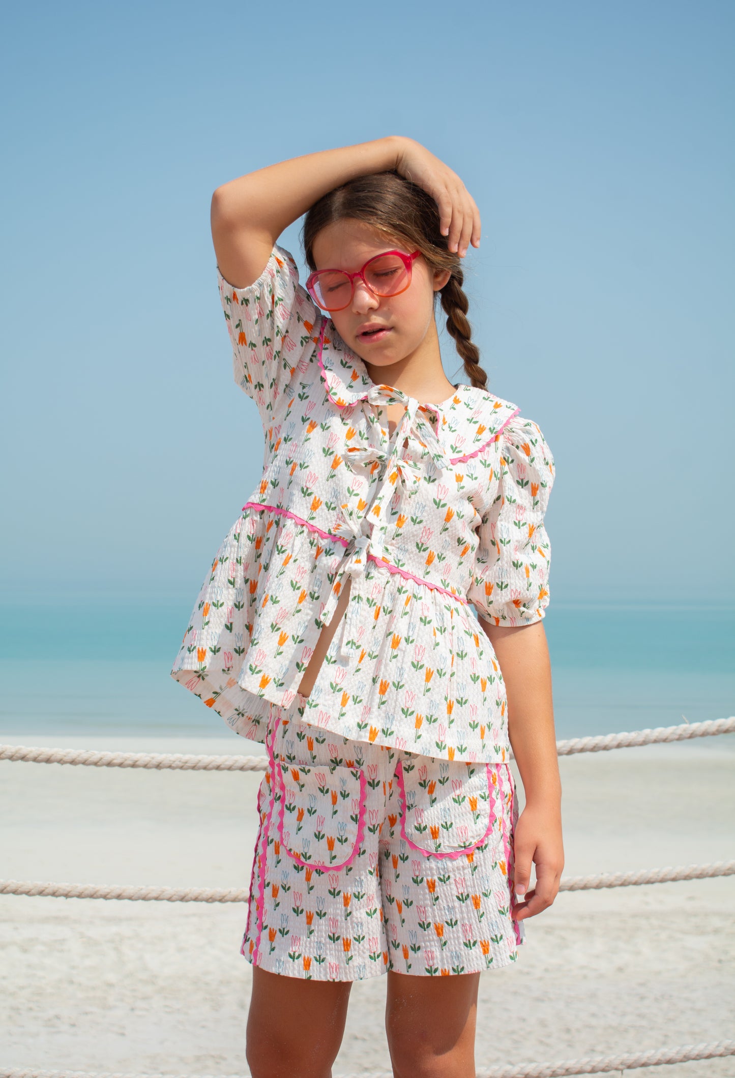 Gaia Shorts Set - Tulip