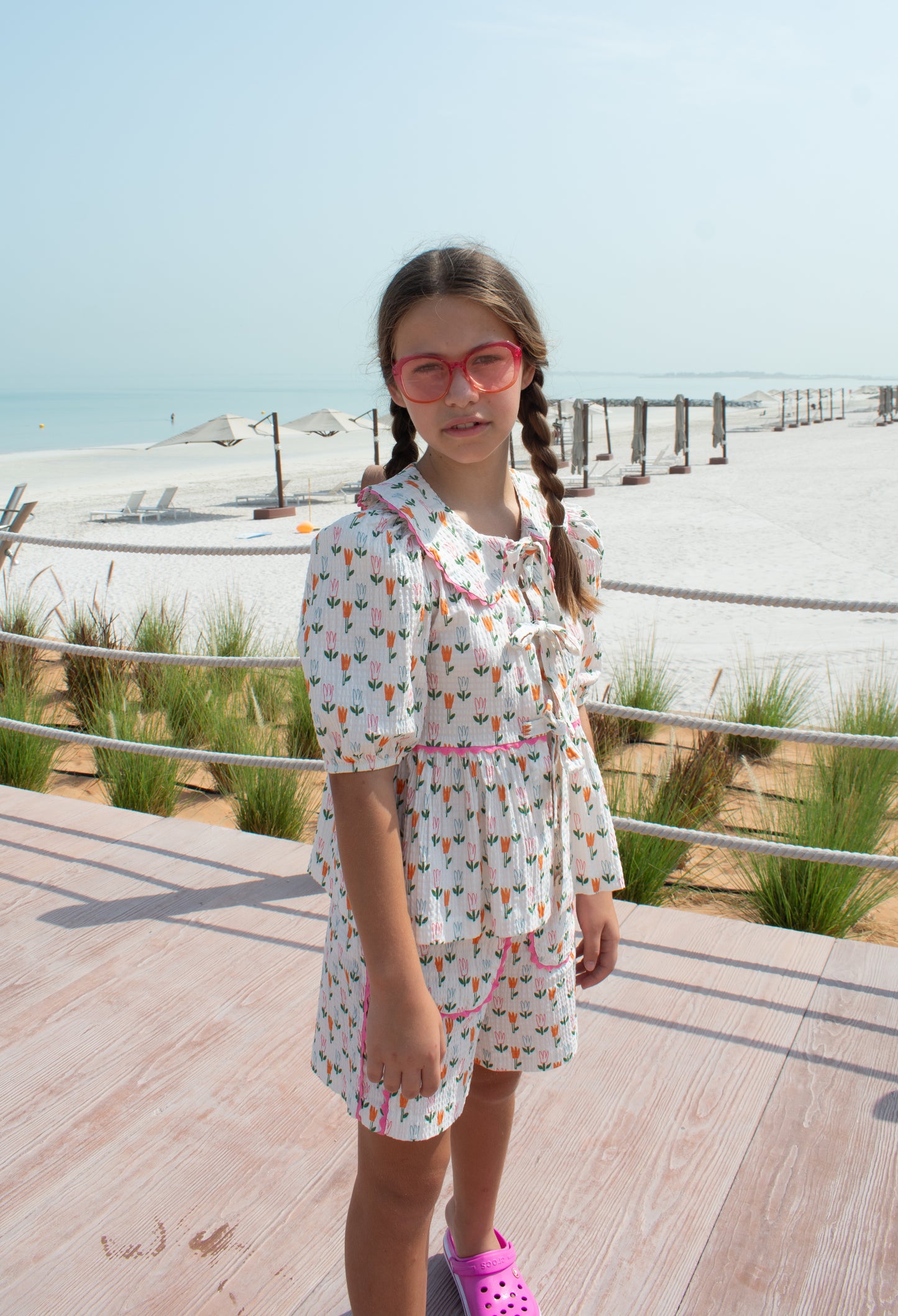 Gaia Shorts Set - Tulip