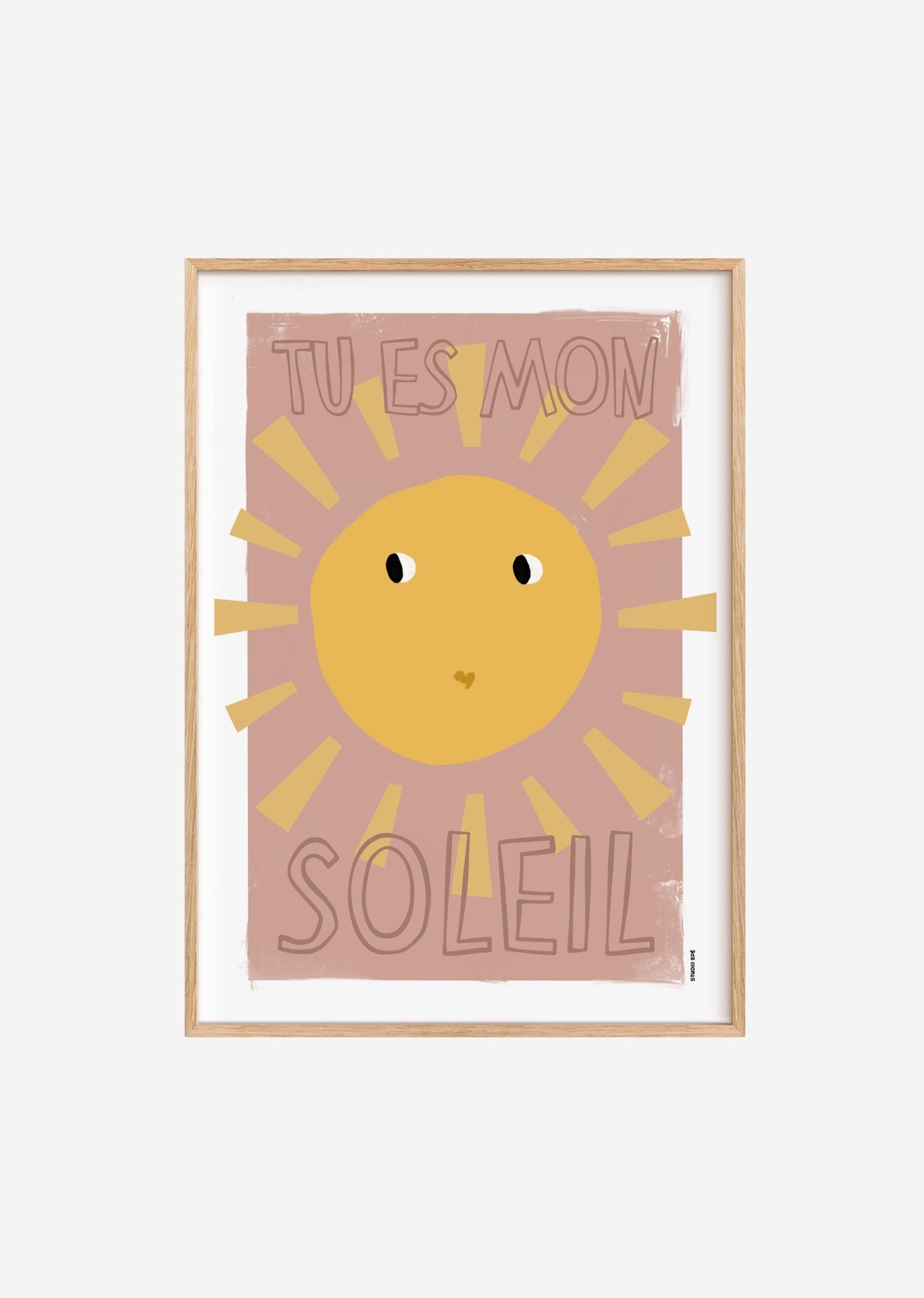 Poster - Soleil (Brown)