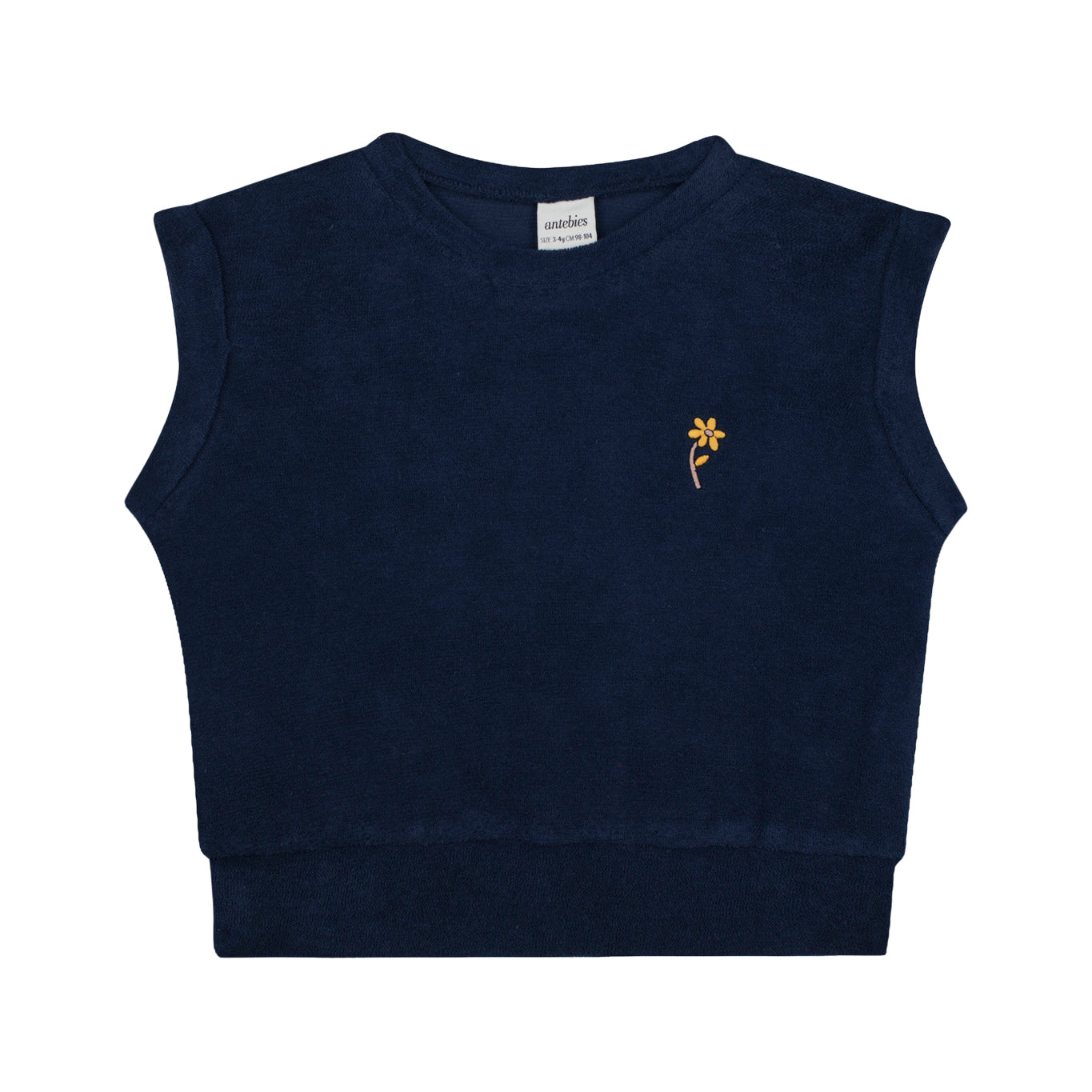 Navy Towel Girls Set