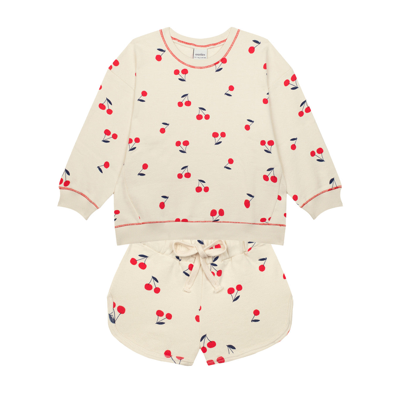 Cherry Shorts Set