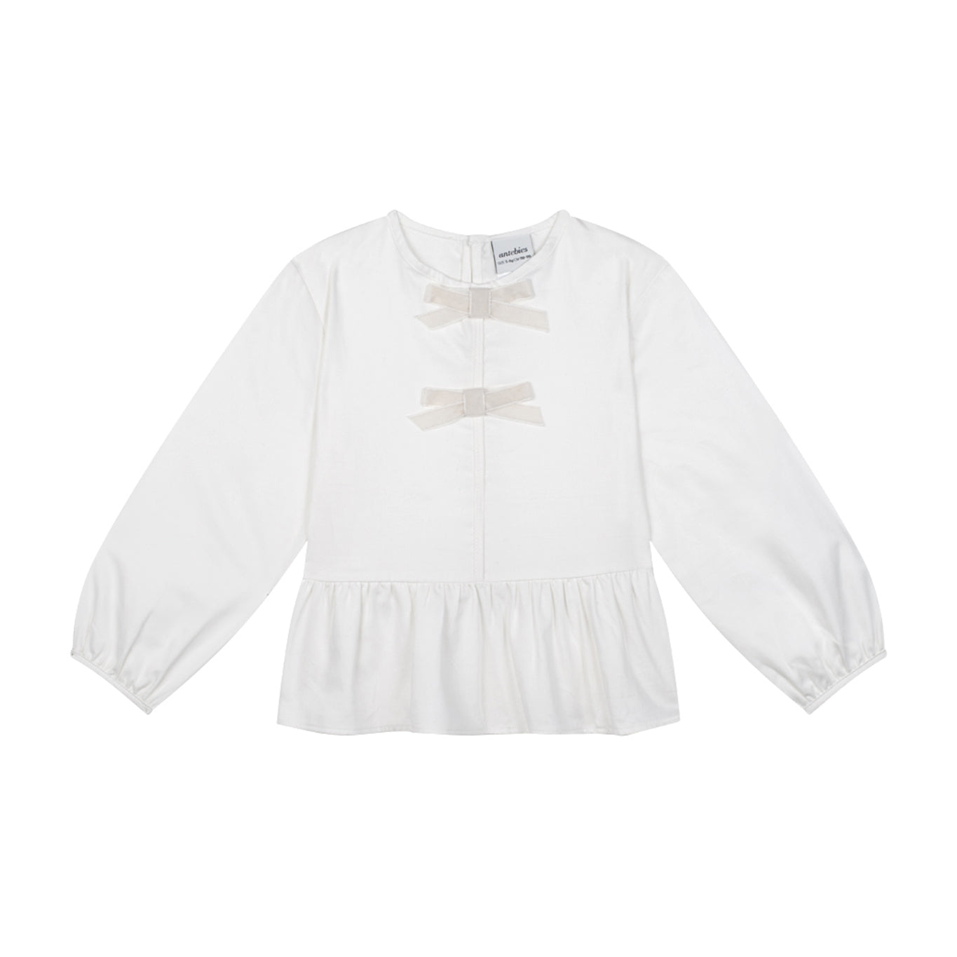 Ribbon White Shirt