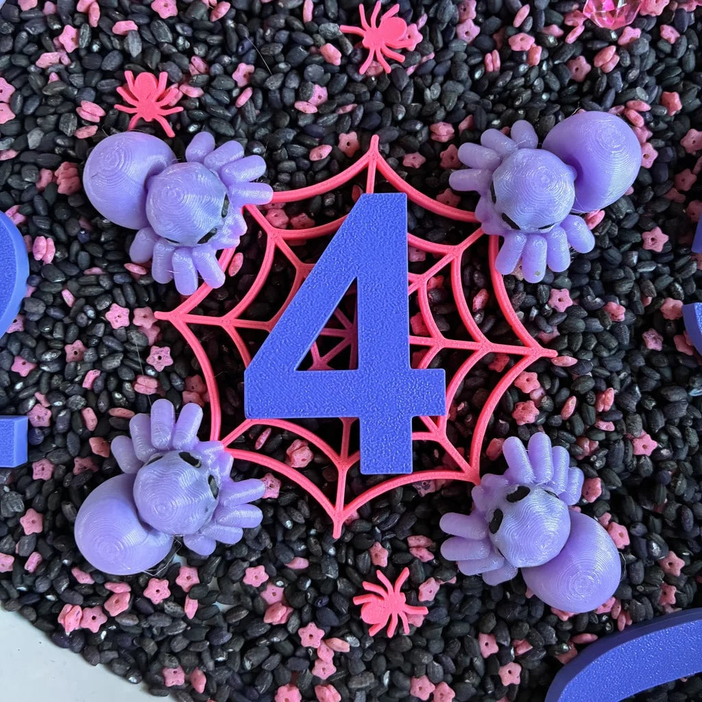 Counting Spiders - Pour & Play