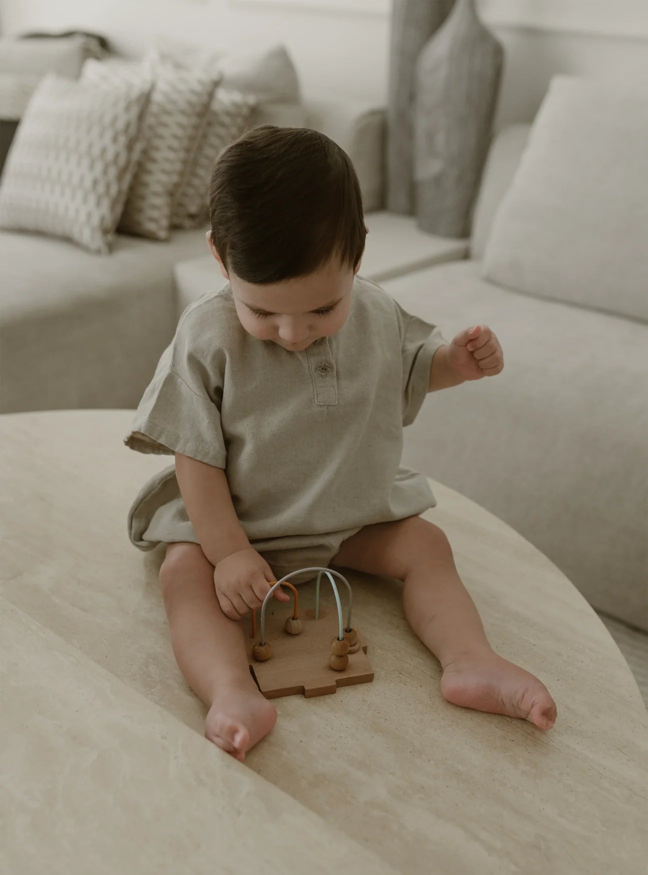 Jack Romper - Beige