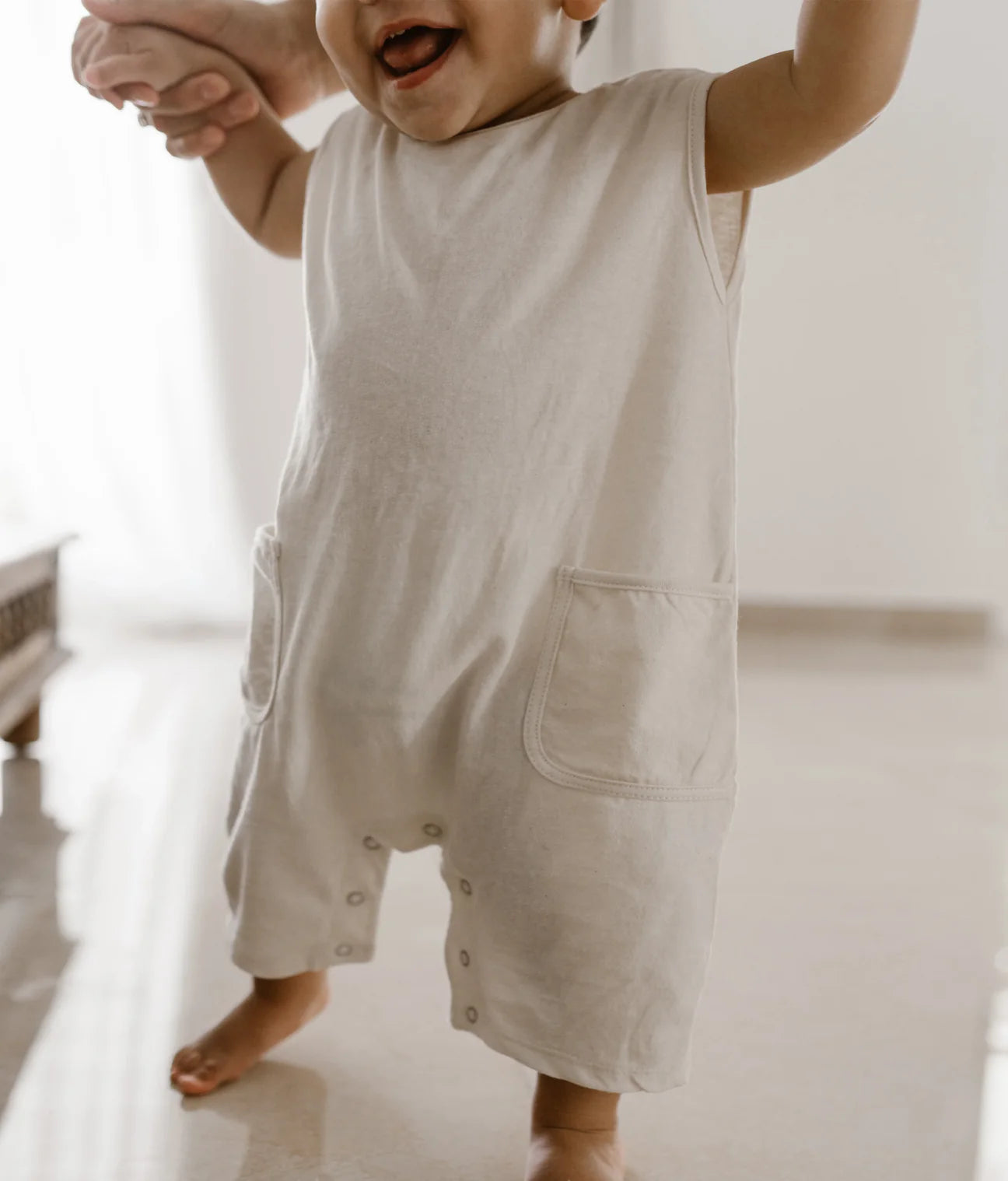 Kai Overalls - Cream