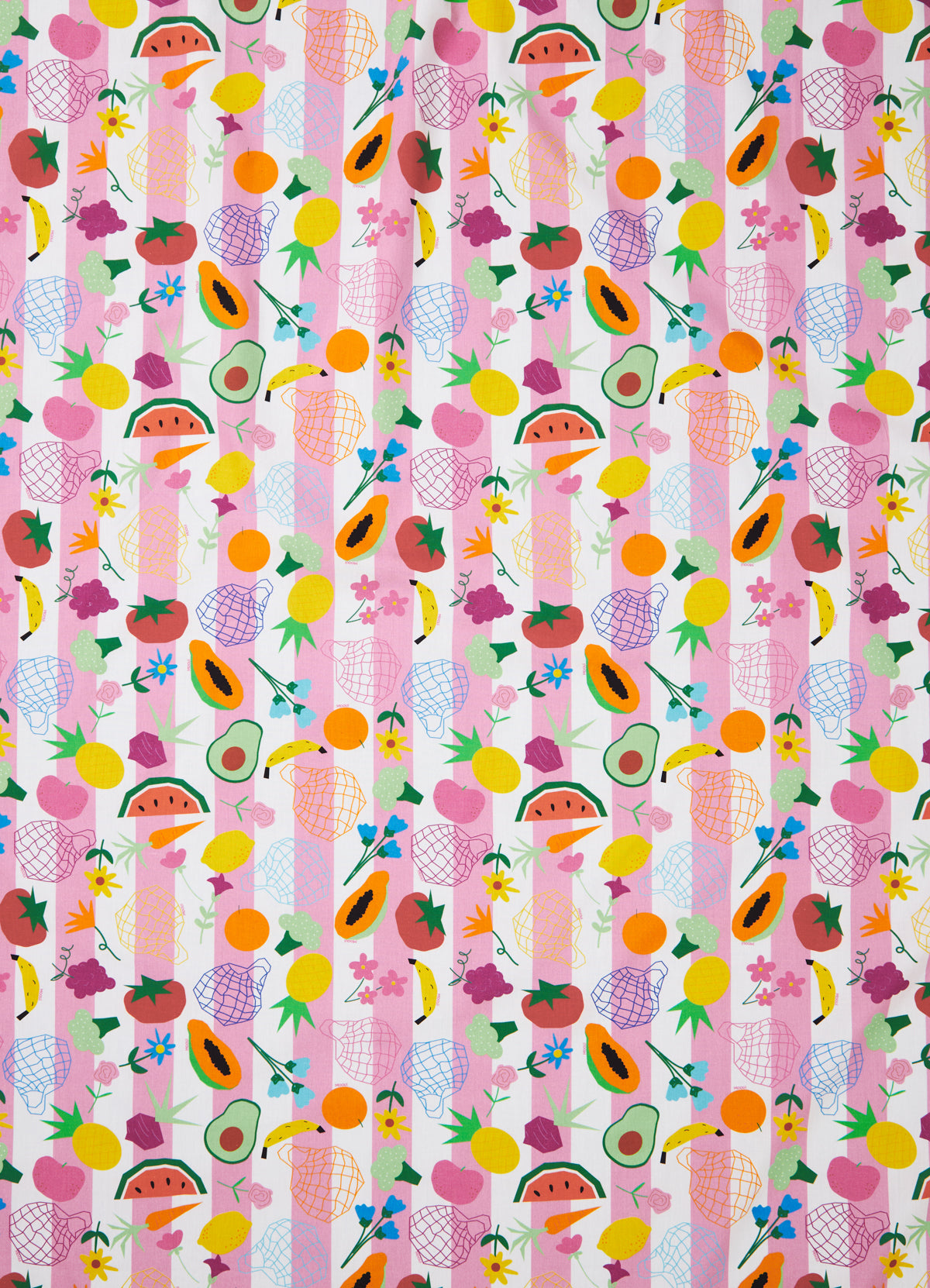 Fitted Sheet - Fruits & Veggies