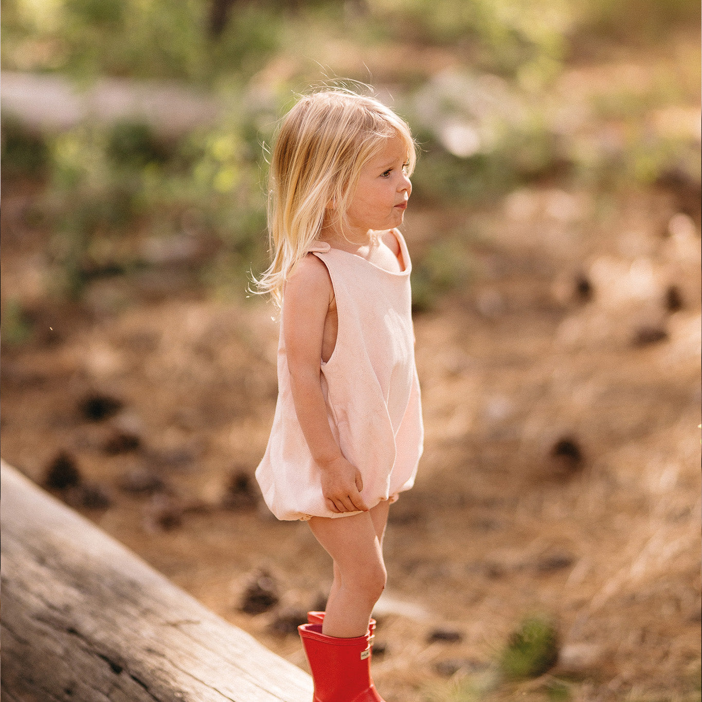 Ribbon Jacquard Romper