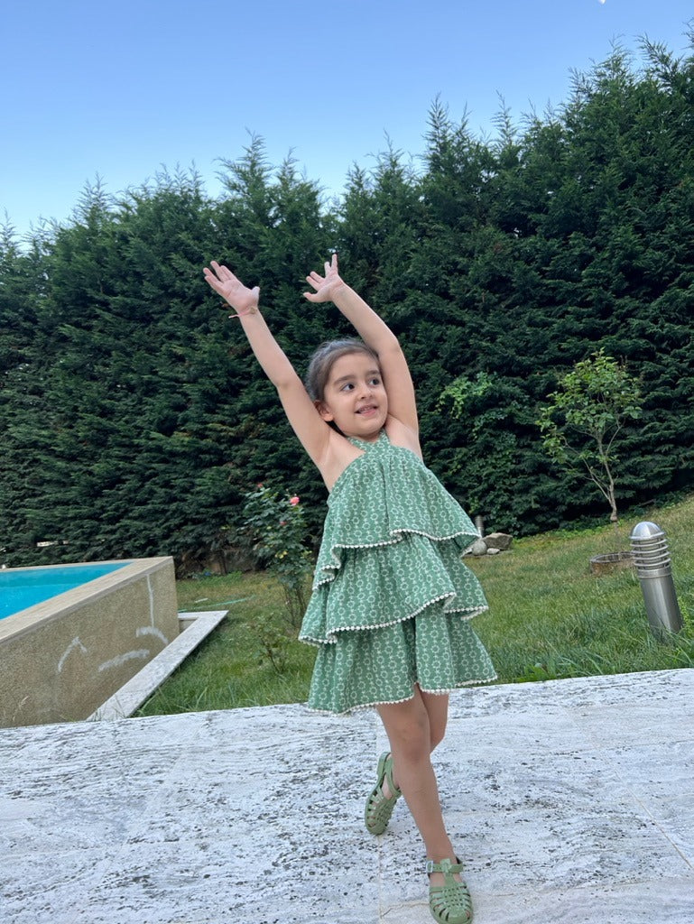 Olive Green Dress