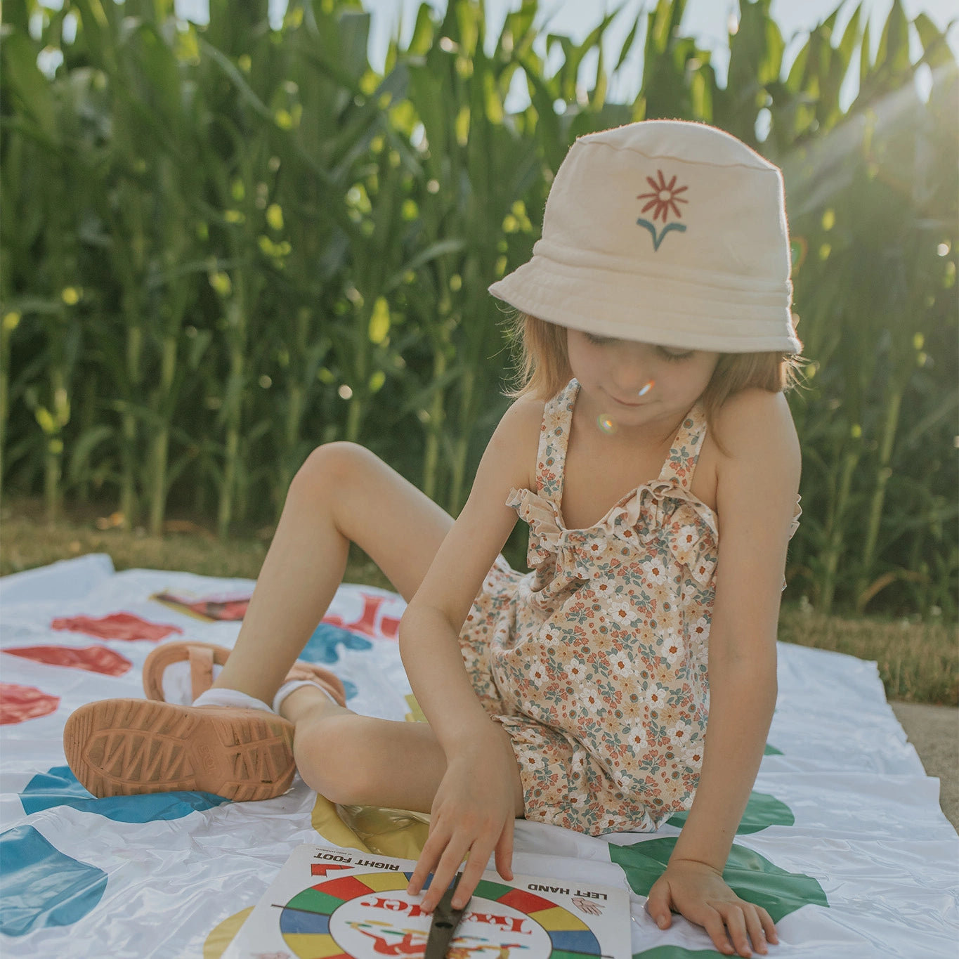 Summer Bouquet Ruffled Set
