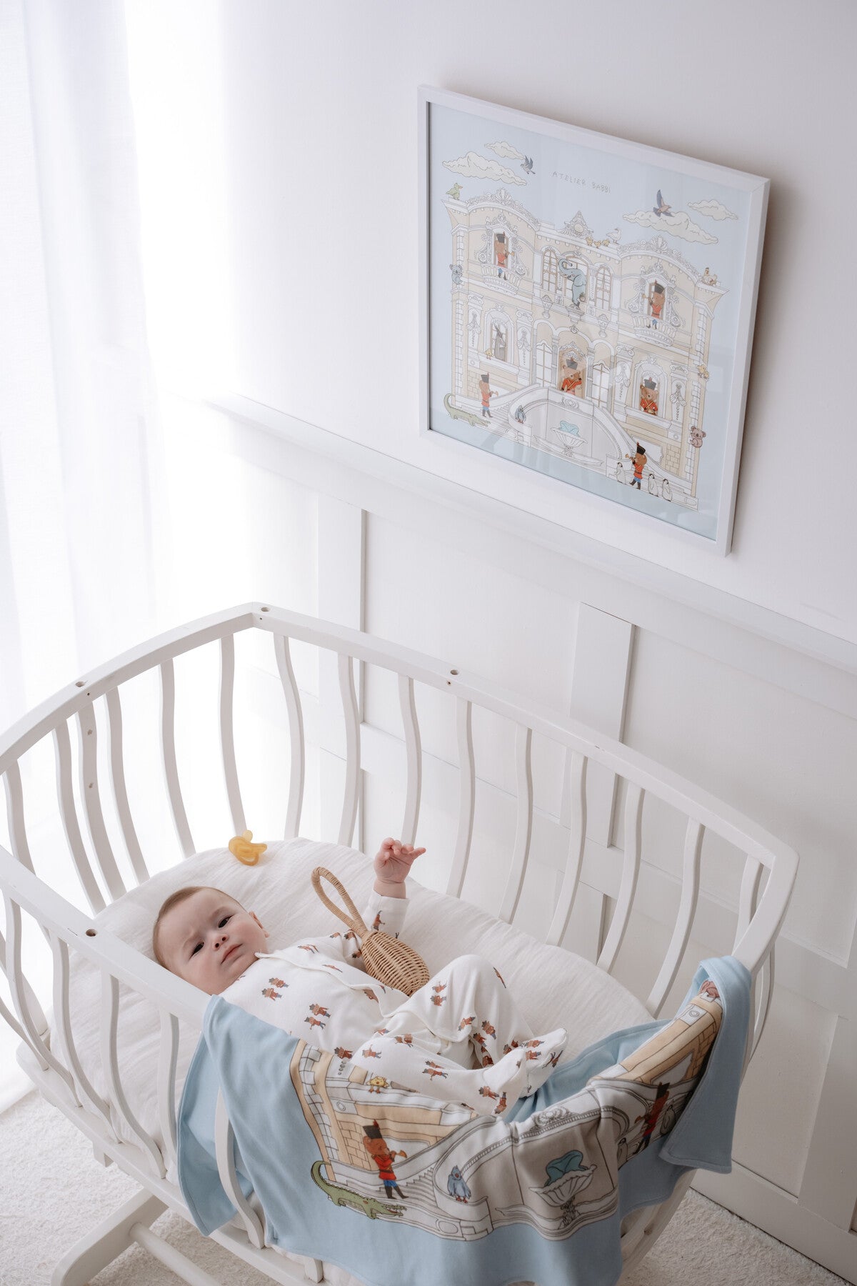 Little Soldiers Footed Onesie