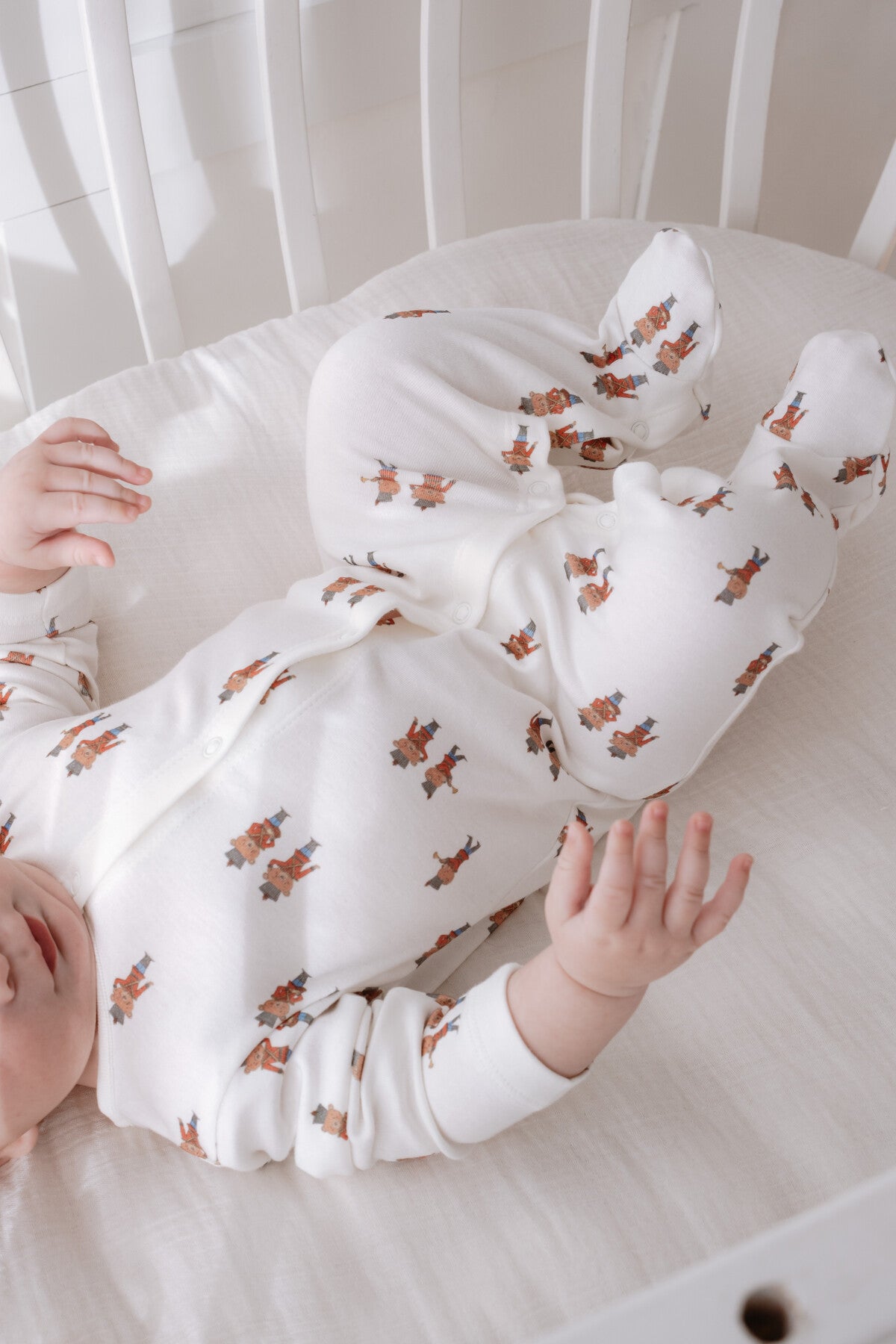 Little Soldiers Footed Onesie