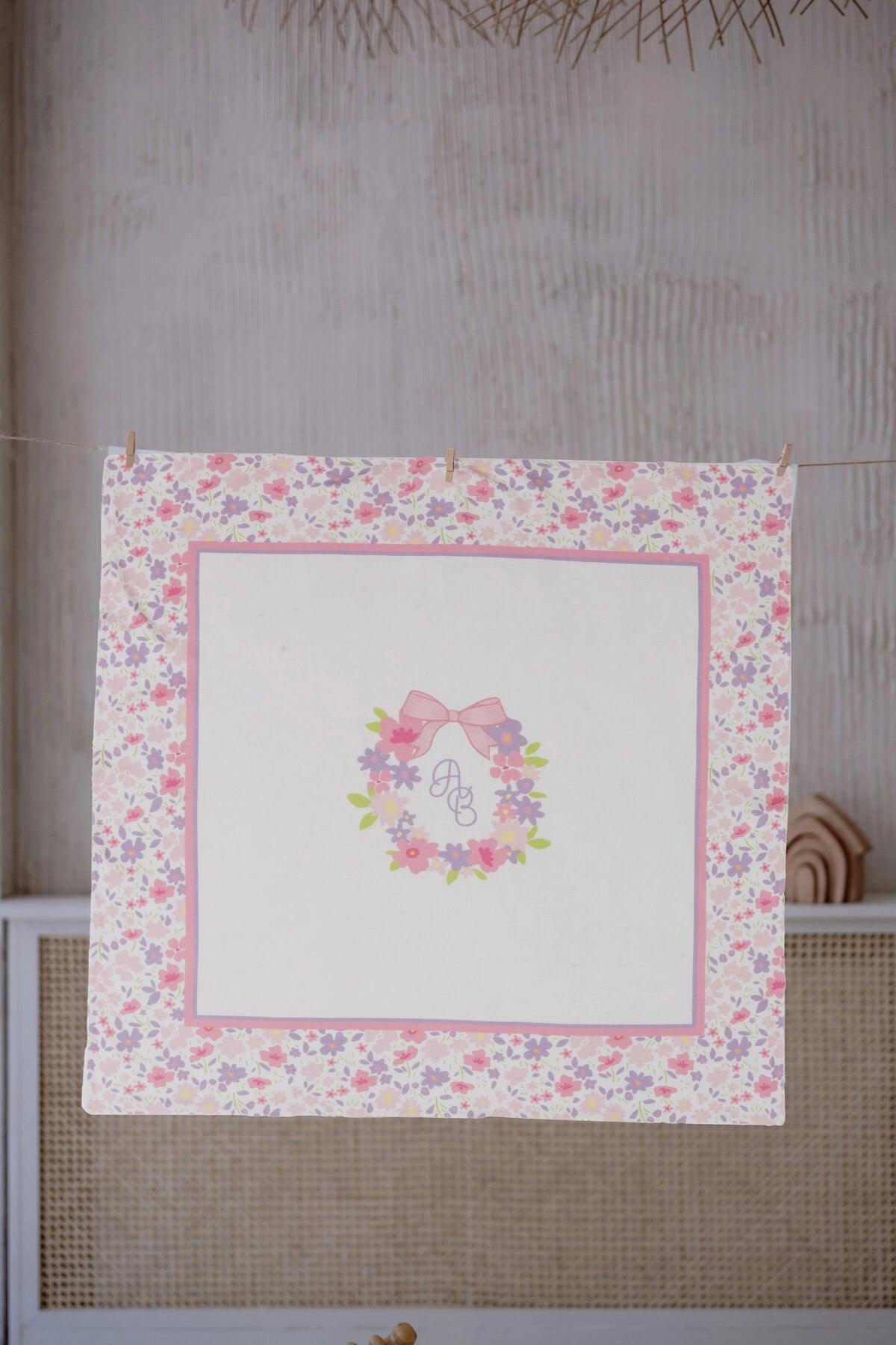 Little Blossom Blanket - Pink