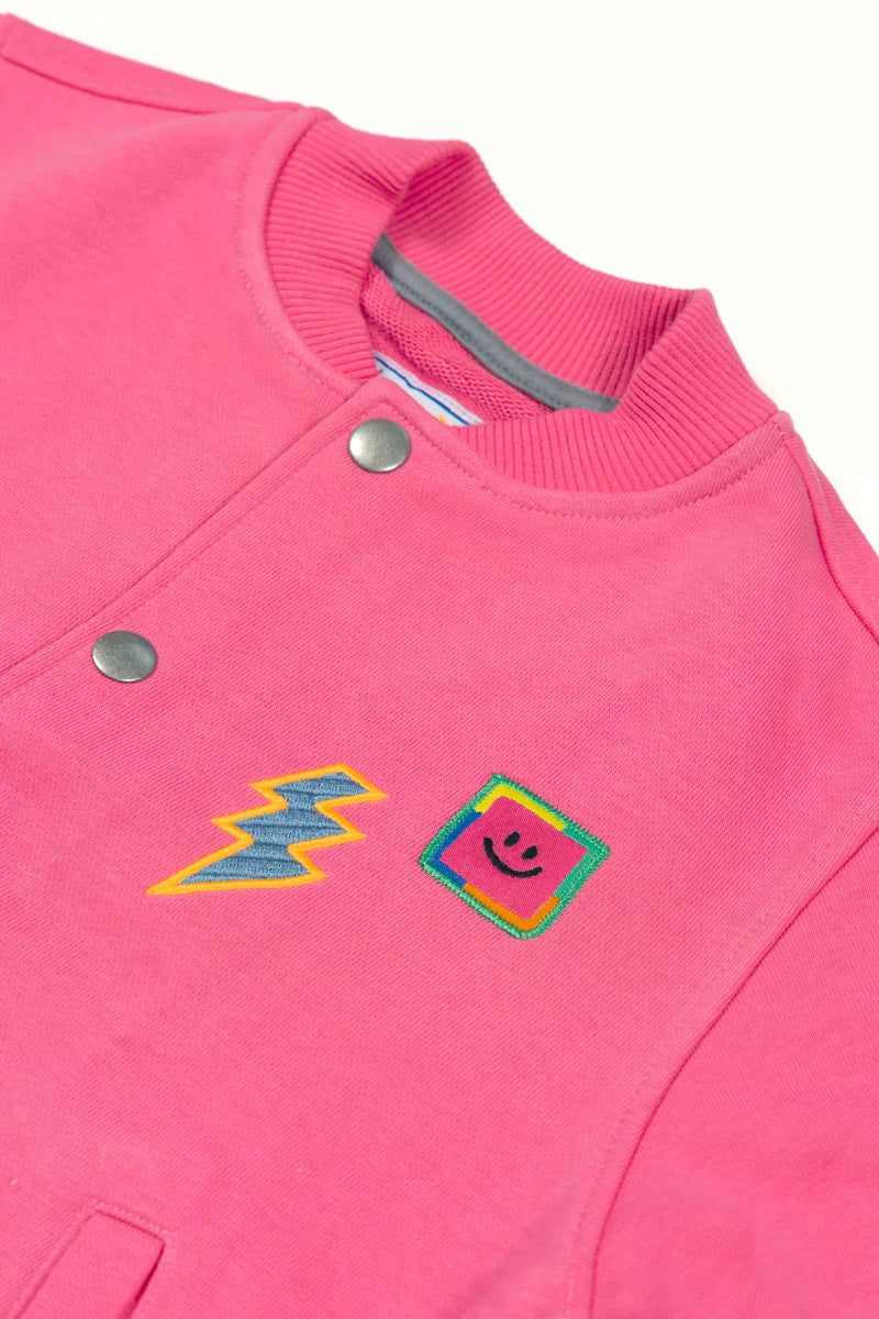 Flash the Sqaure Bomber Jacket