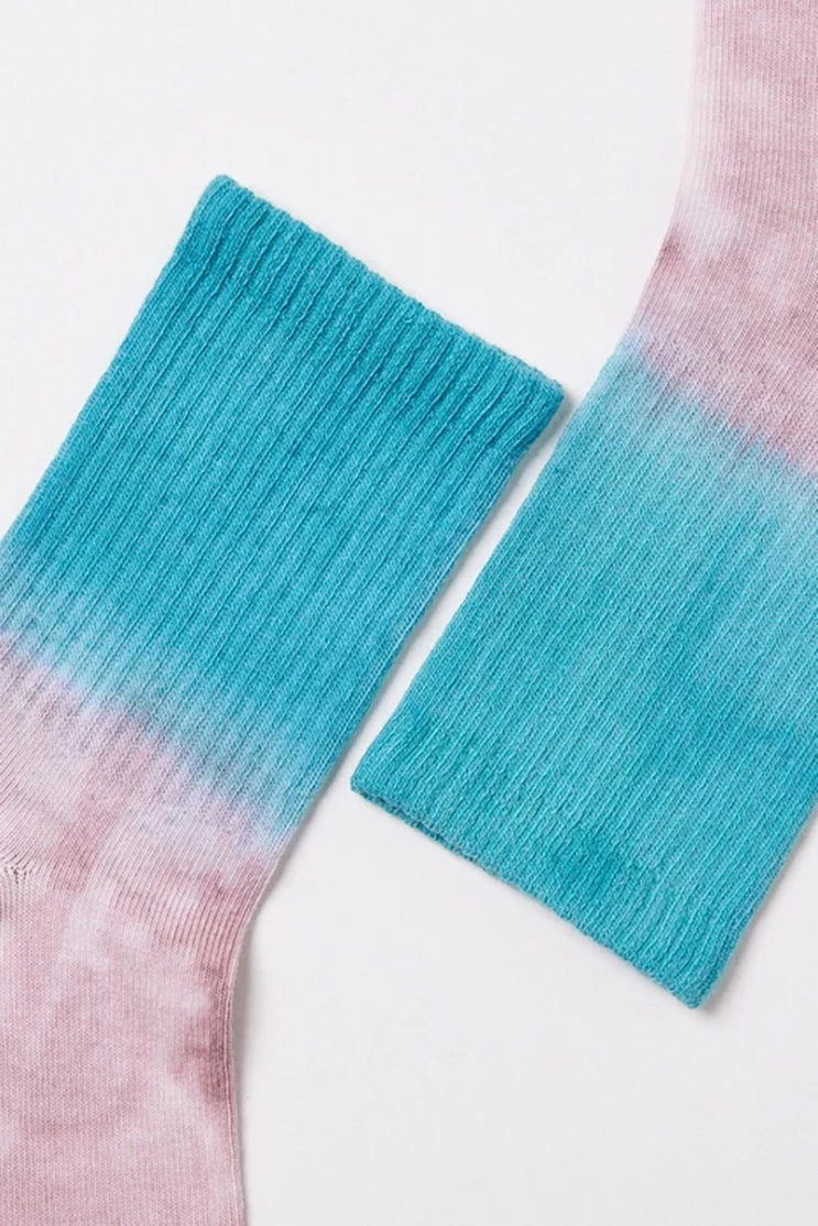 Tie-Dye Socks - Purple
