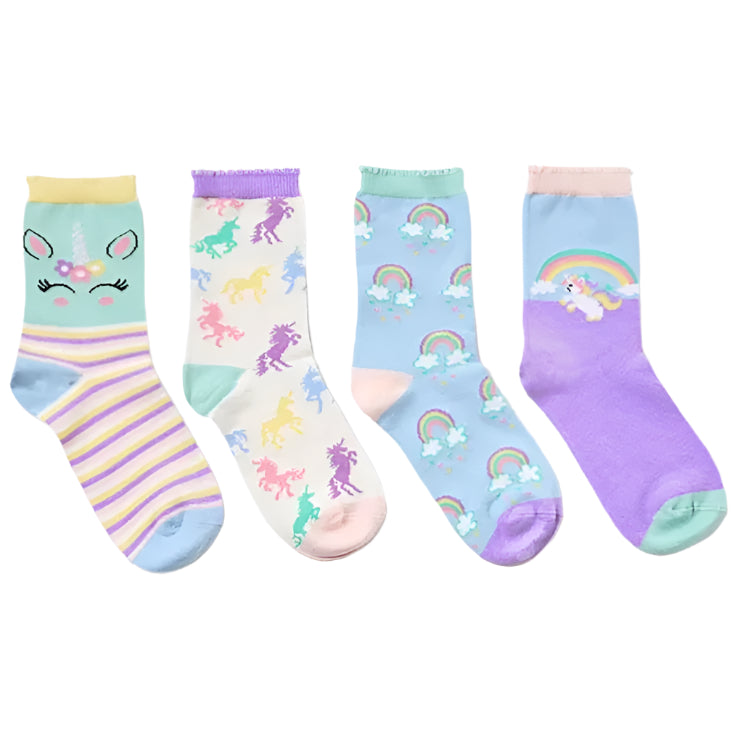 Rainbow Unicorn Socks Set
