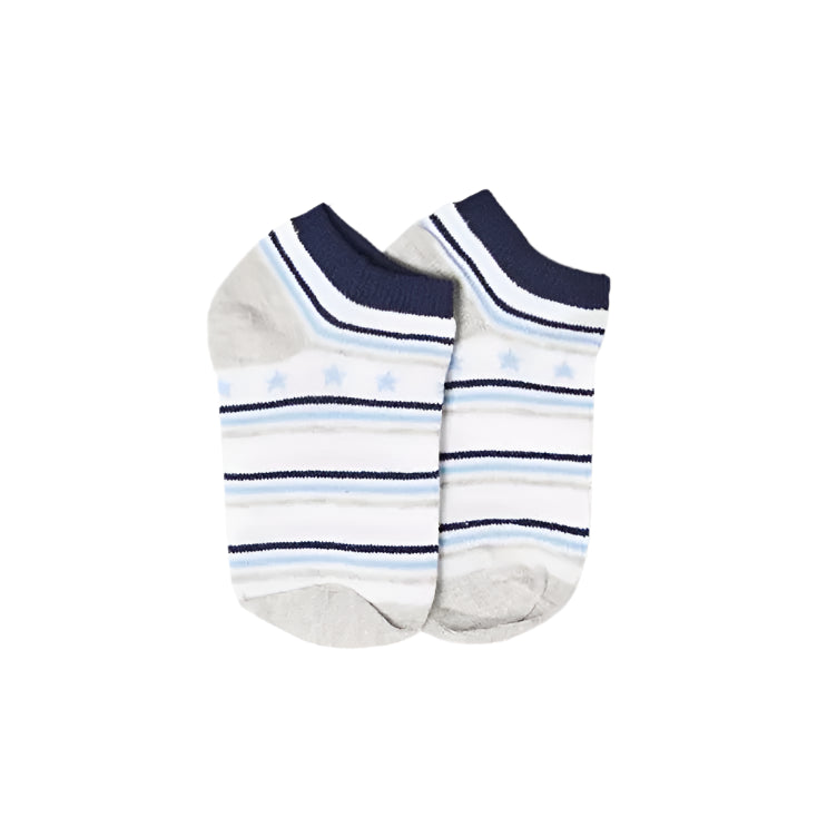 Short Socks - Blue Stripes