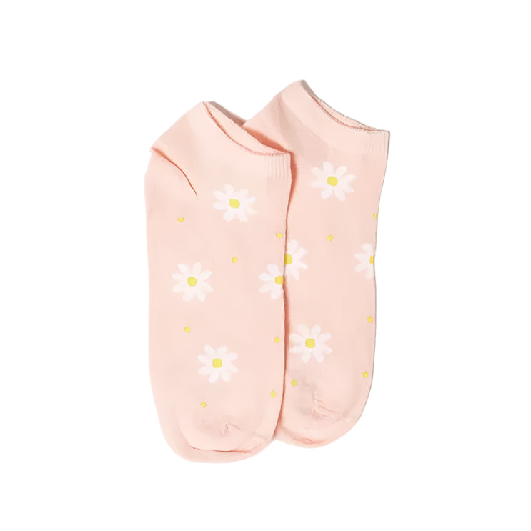 Daisy Short Socks - Pink
