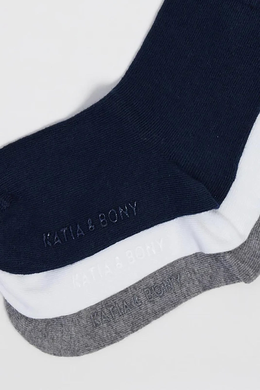 Basic Socks Set - Multi