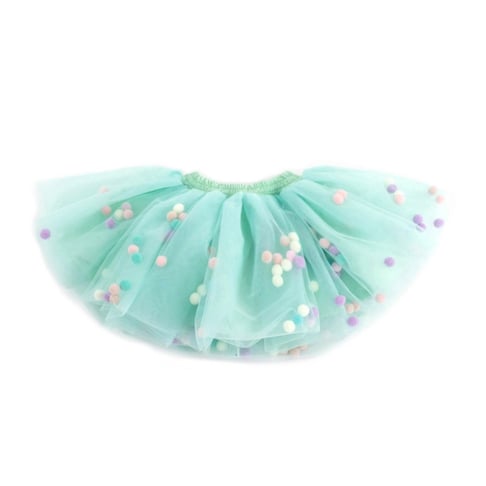 Olivia - Pompom Tutu Skirt
