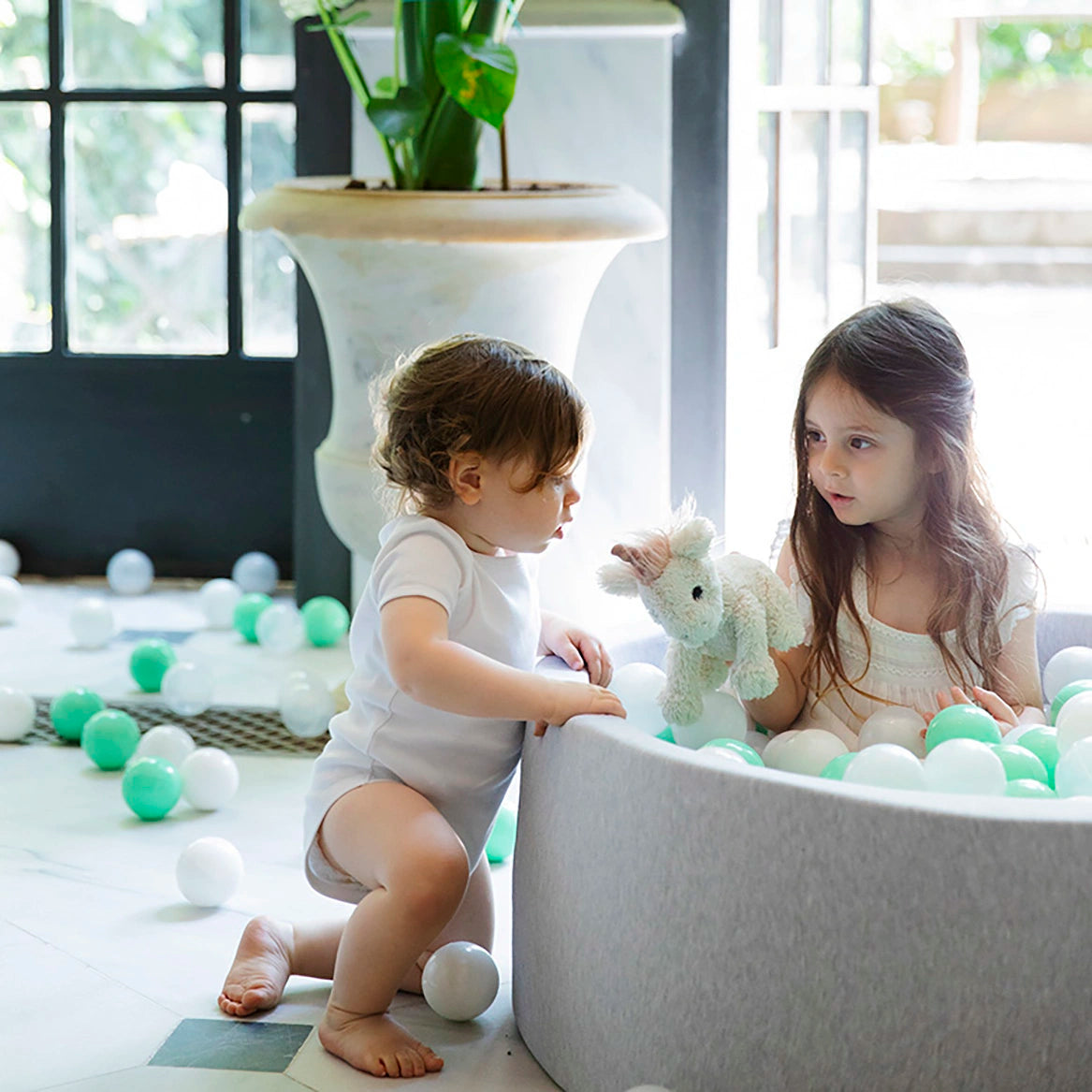 Light Grey Ball Pit