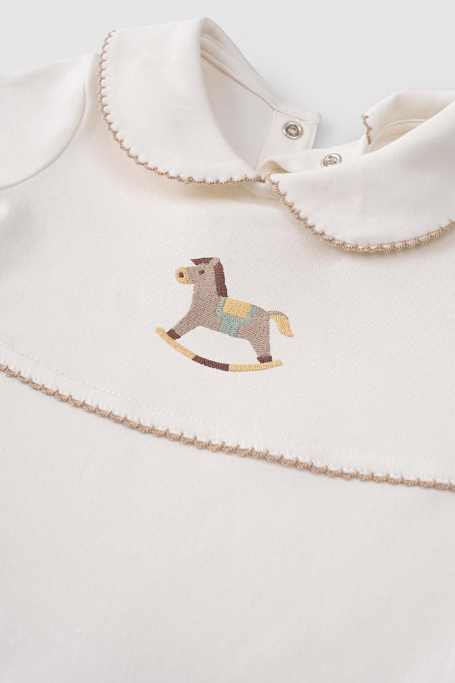 Horse Footless Onesie