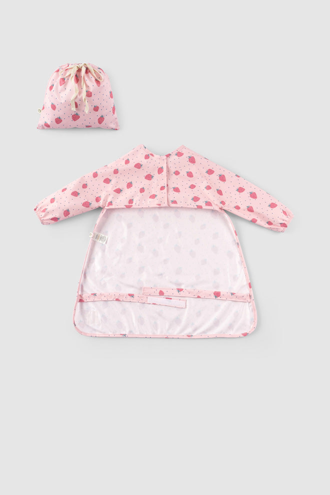 Strawberry Bib & Pouch
