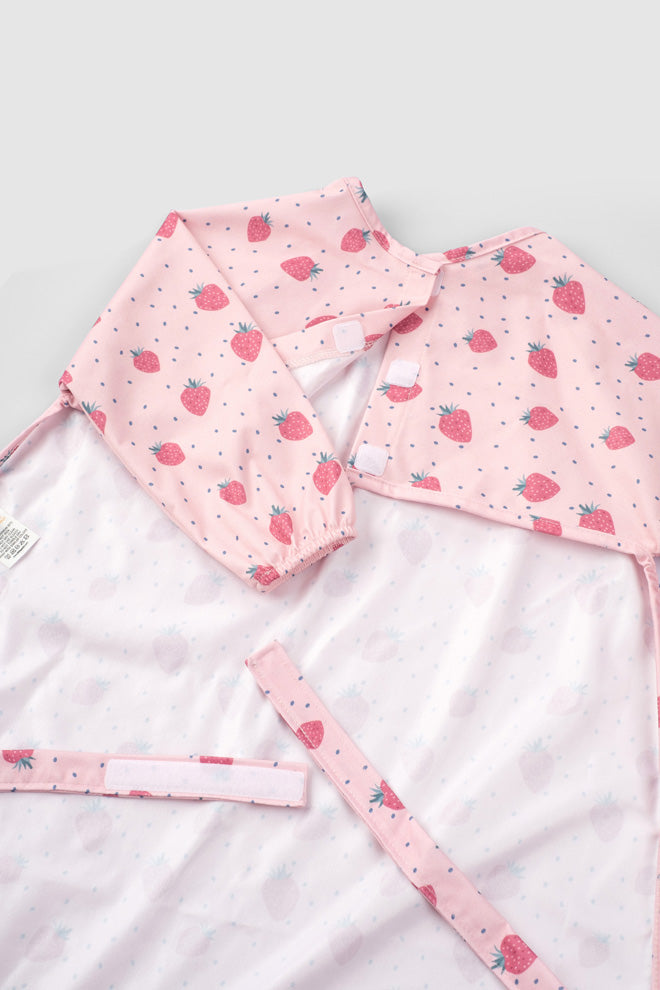 Strawberry Bib & Pouch