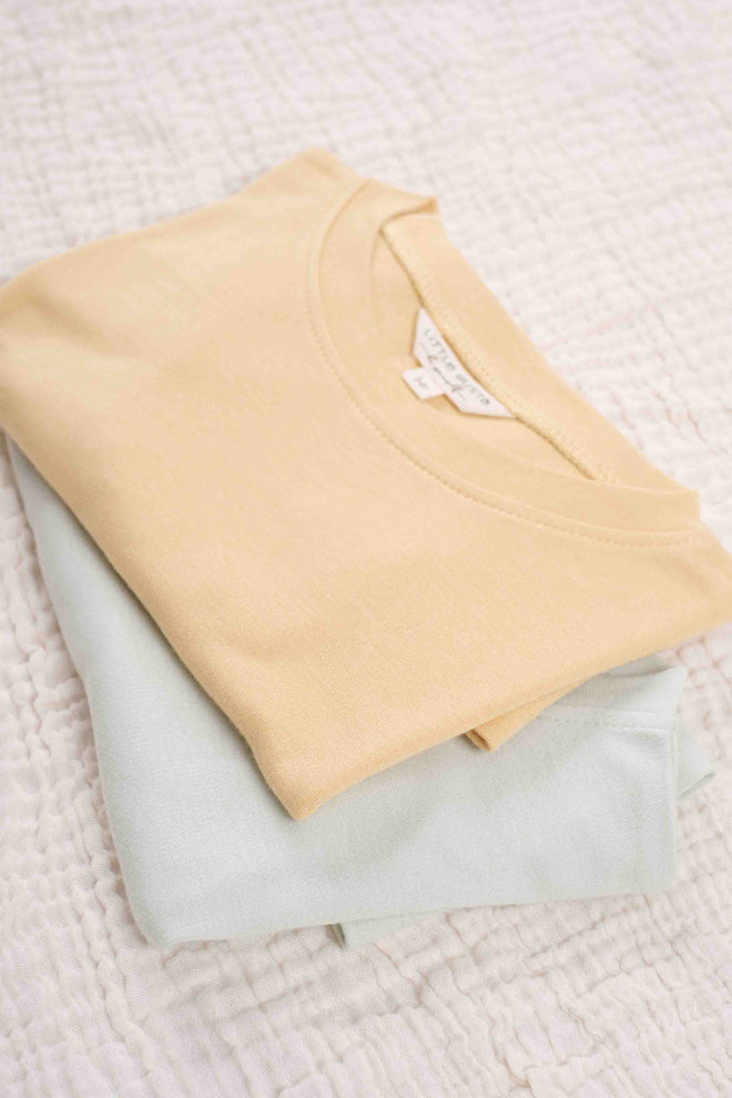 Bamboo Oversize T-Shirt - Yellow
