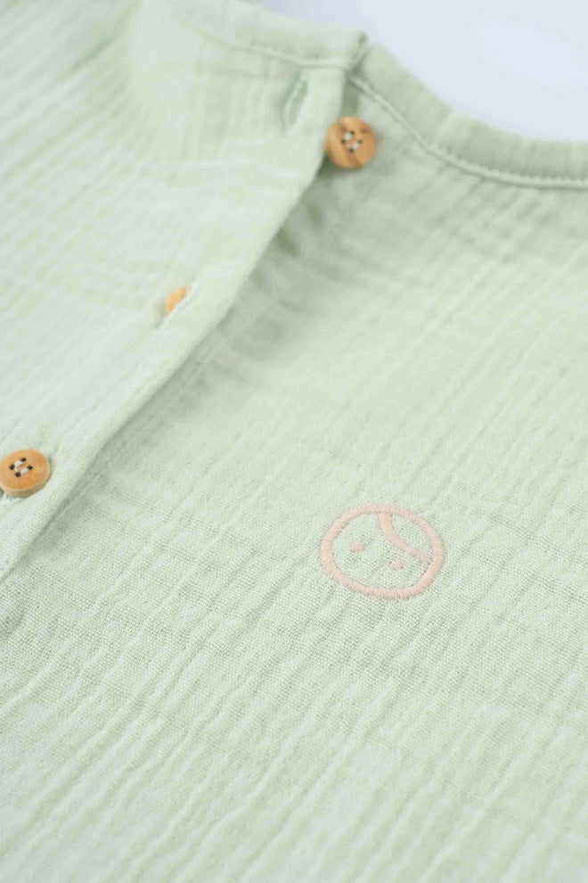 Muslin T-Shirt - Green