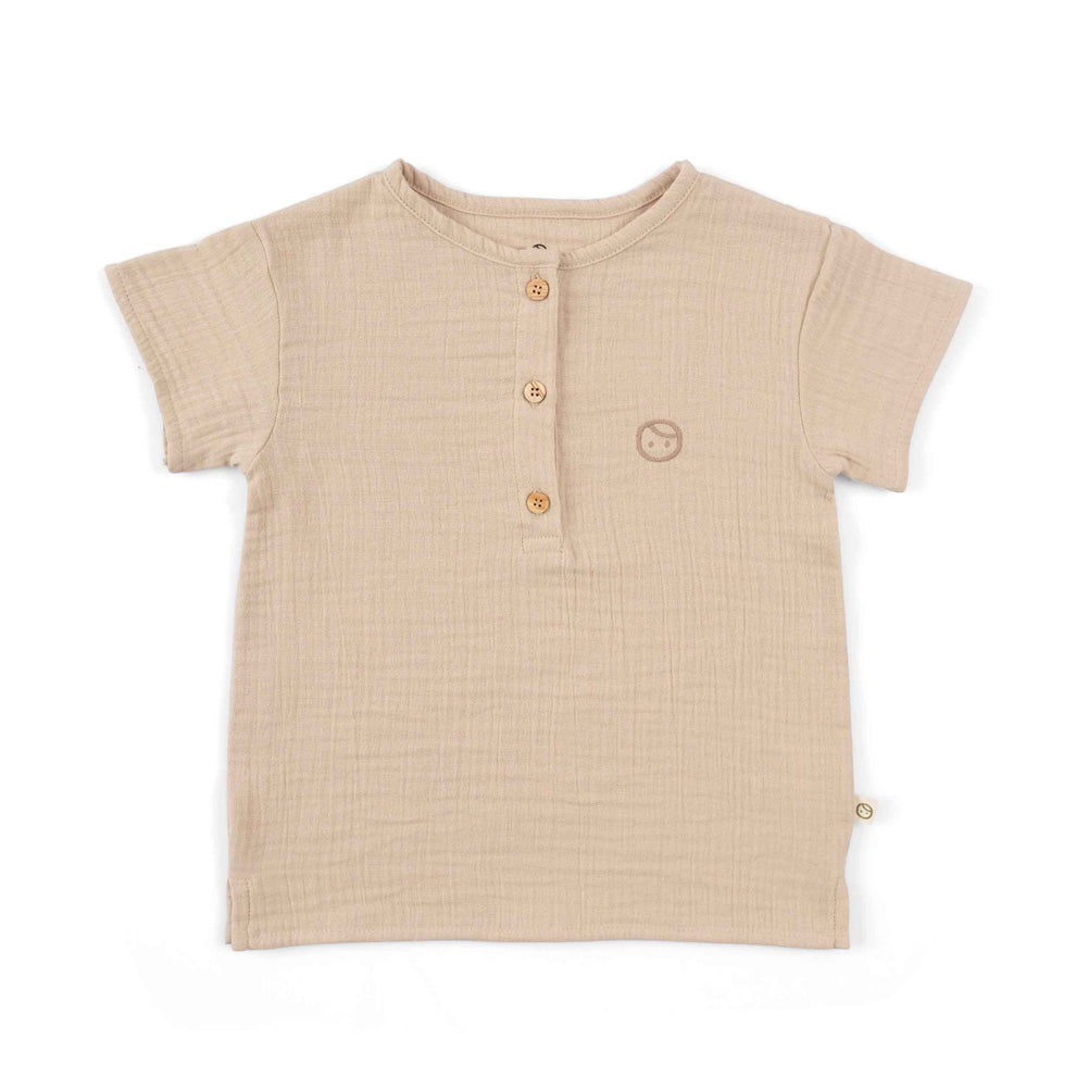 Muslin T-Shirt - Beige