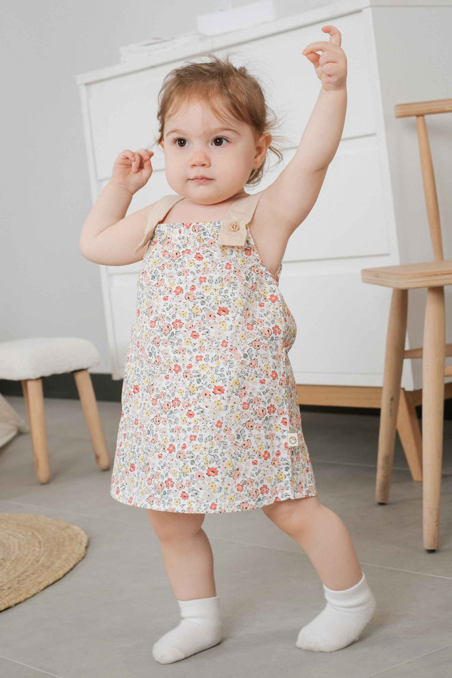 Floral Dress - Pink