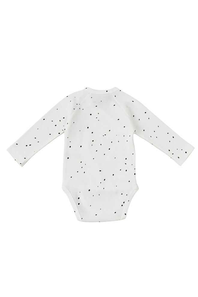 Long Sleeve Kimono Bodysuit - Cosmos