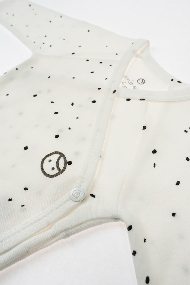 Long Sleeve Kimono Bodysuit - Cosmos