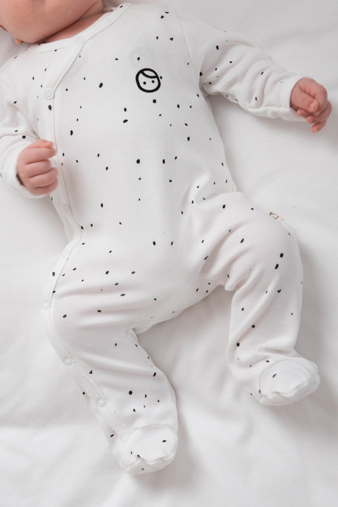 Footed Onesie - Cosmos
