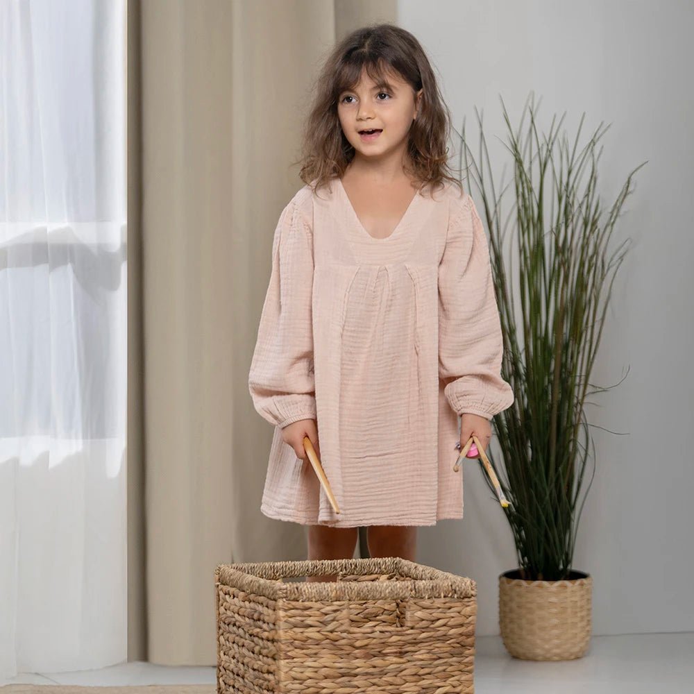 Soft Pink Girl Dress