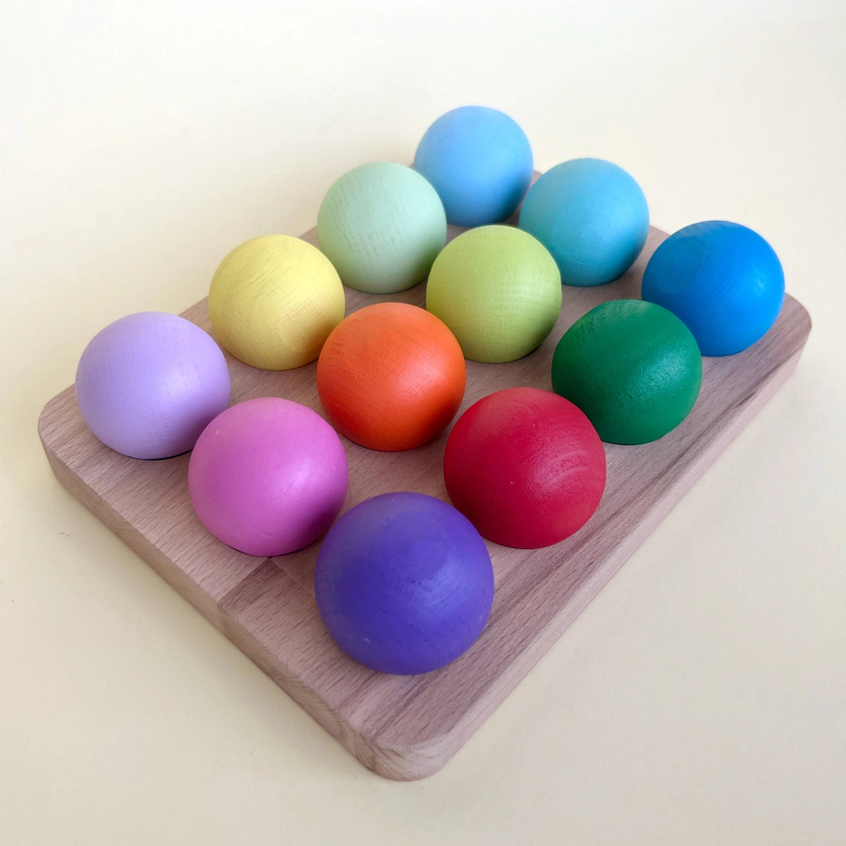 Wooden Balls & Rings Set