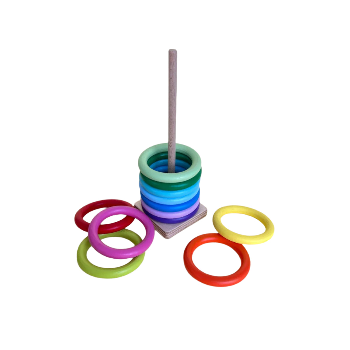 Wooden Stacking Rings