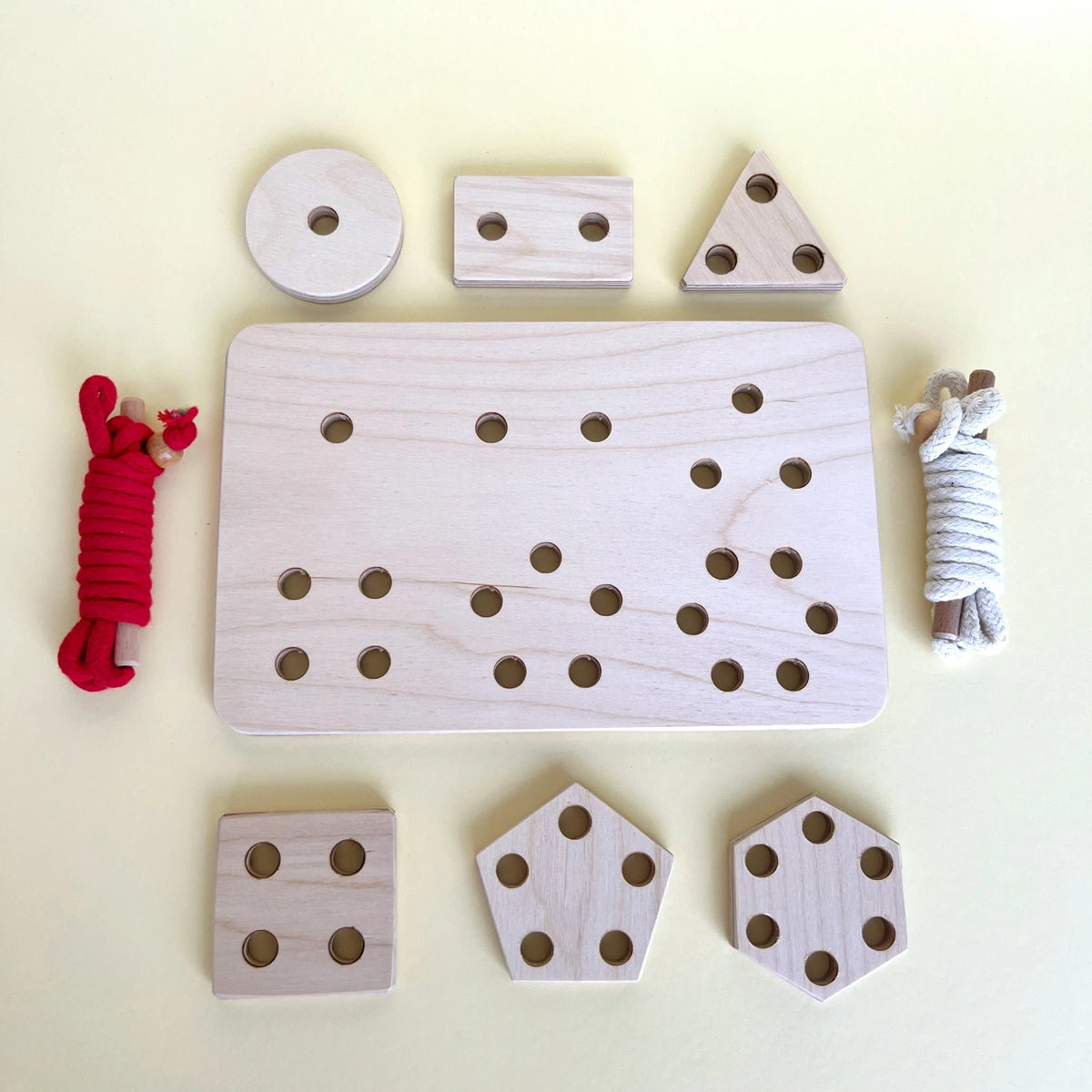 Geometric Shapes with Thread