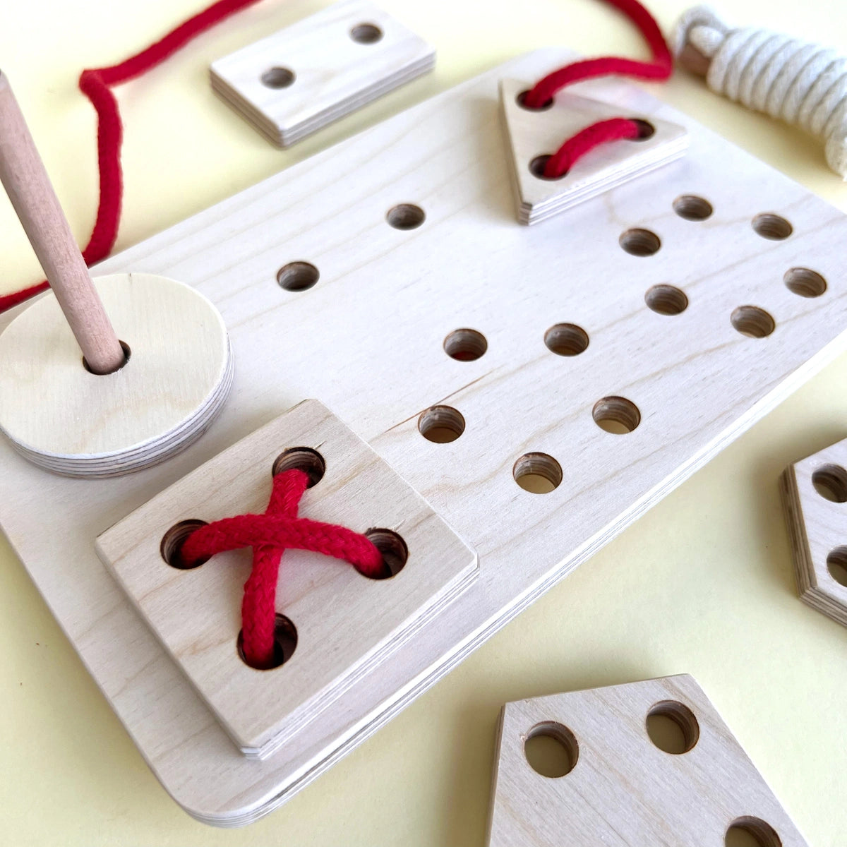 Geometric Shapes with Thread
